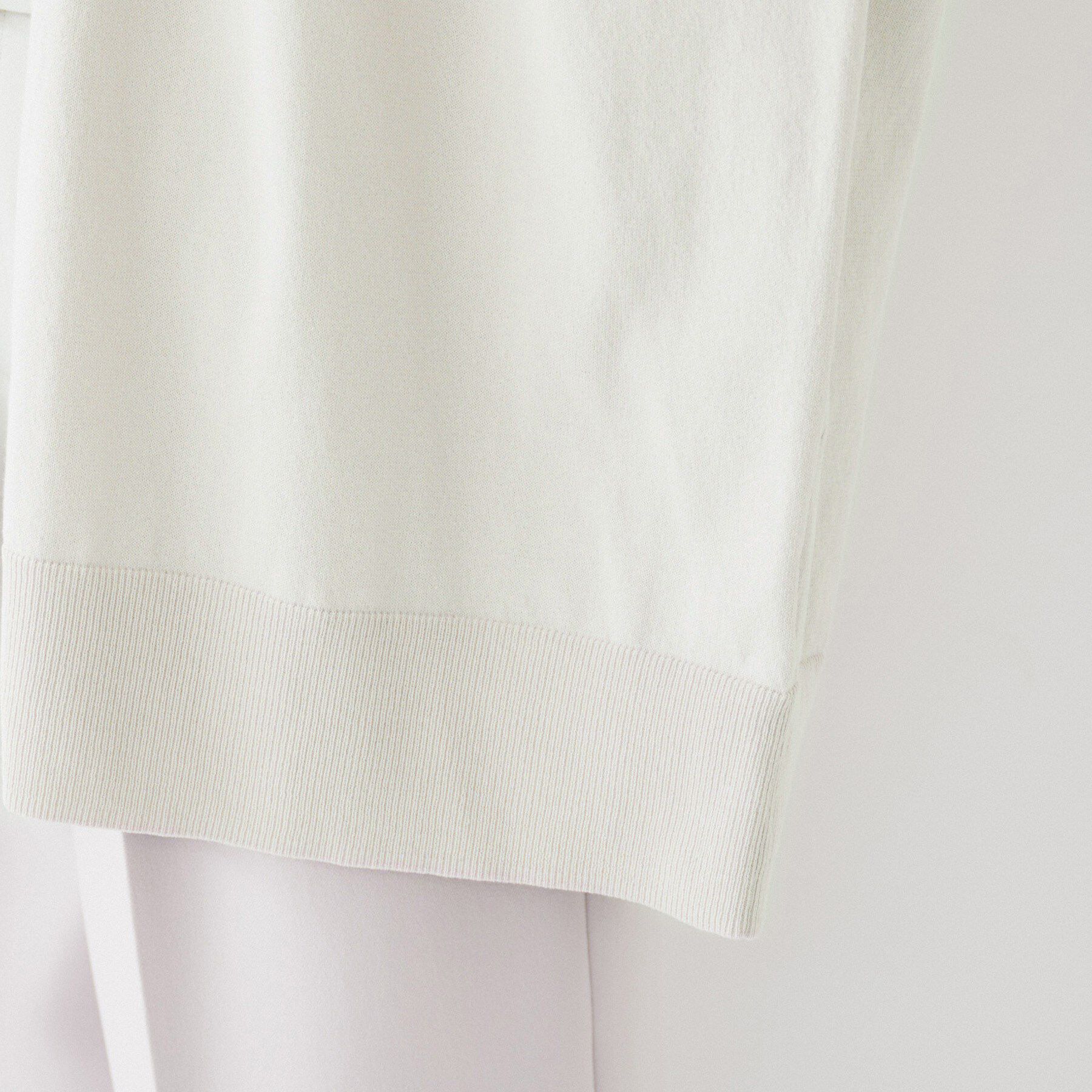 UNTITLED「ボタンレスニットカーディガン」|カーディガン|