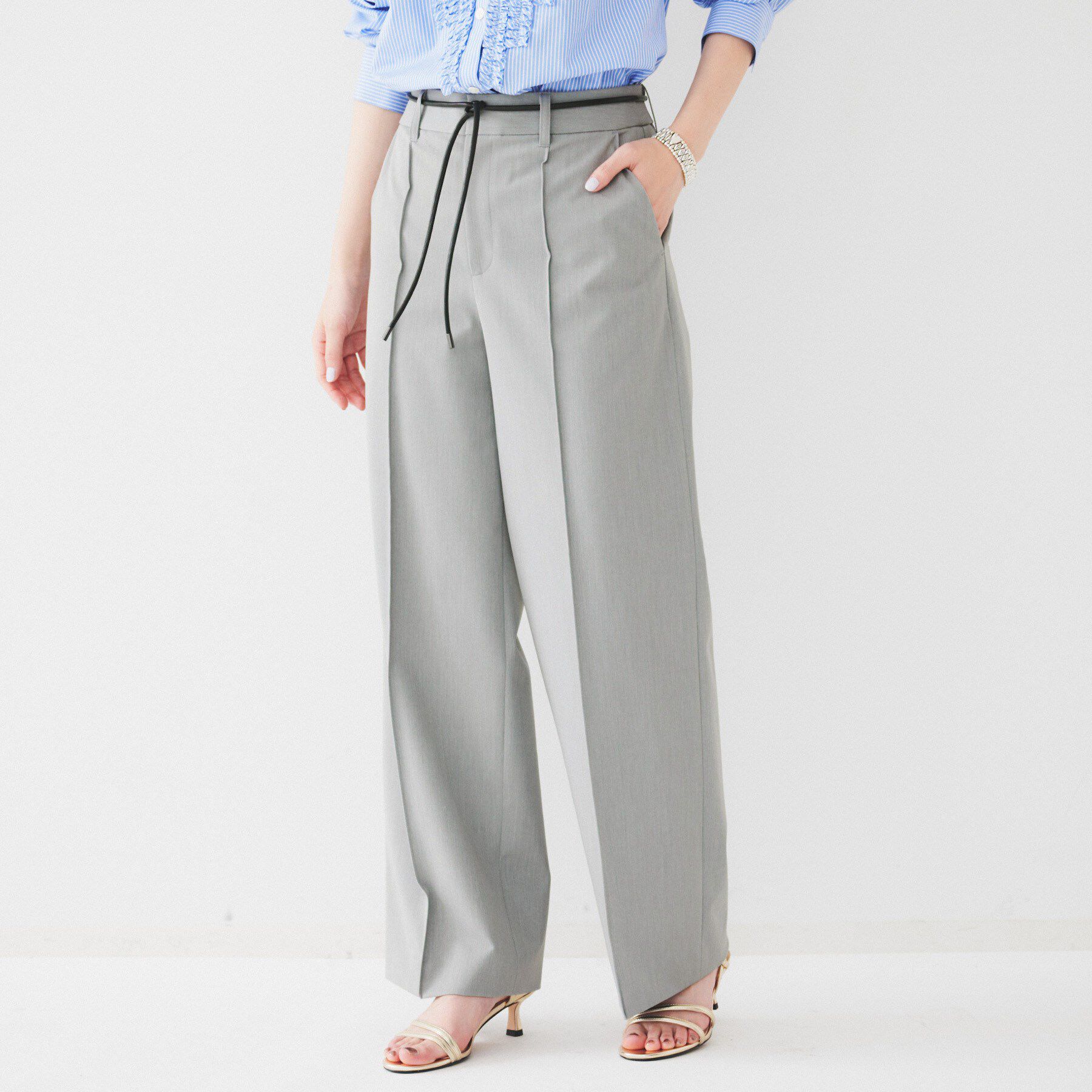 UNTITLED「ストレッチストレートパンツ」|その他|