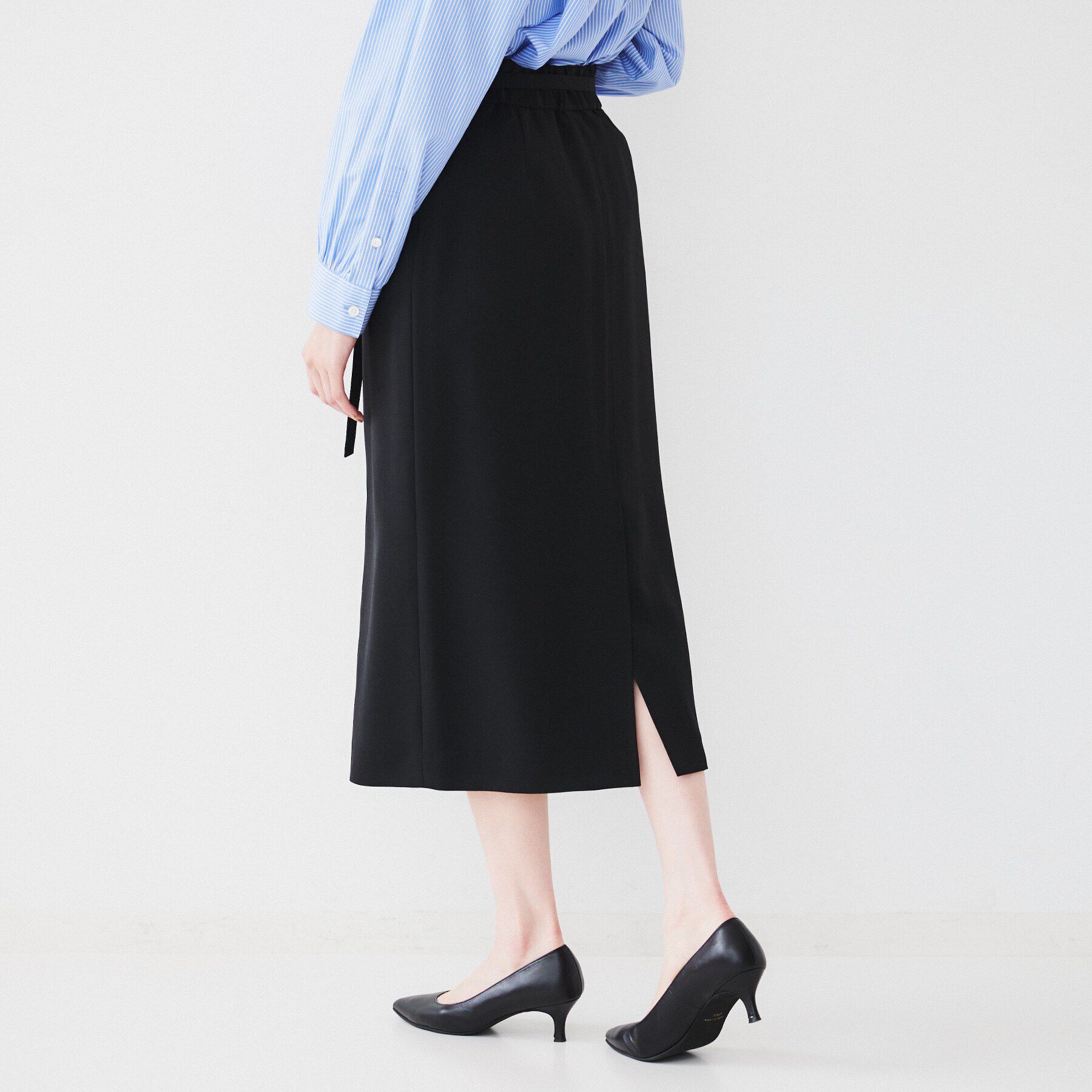 UNTITLED「【接触冷感/UV/セットアップ可能】ライトウェイト ナロースカート」|スカート|