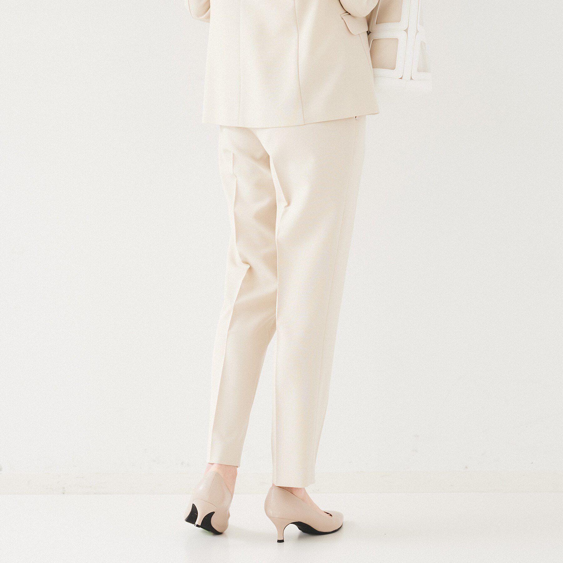 UNTITLED「【セットアップ可能】リネンライク テーパードパンツ」|その他|