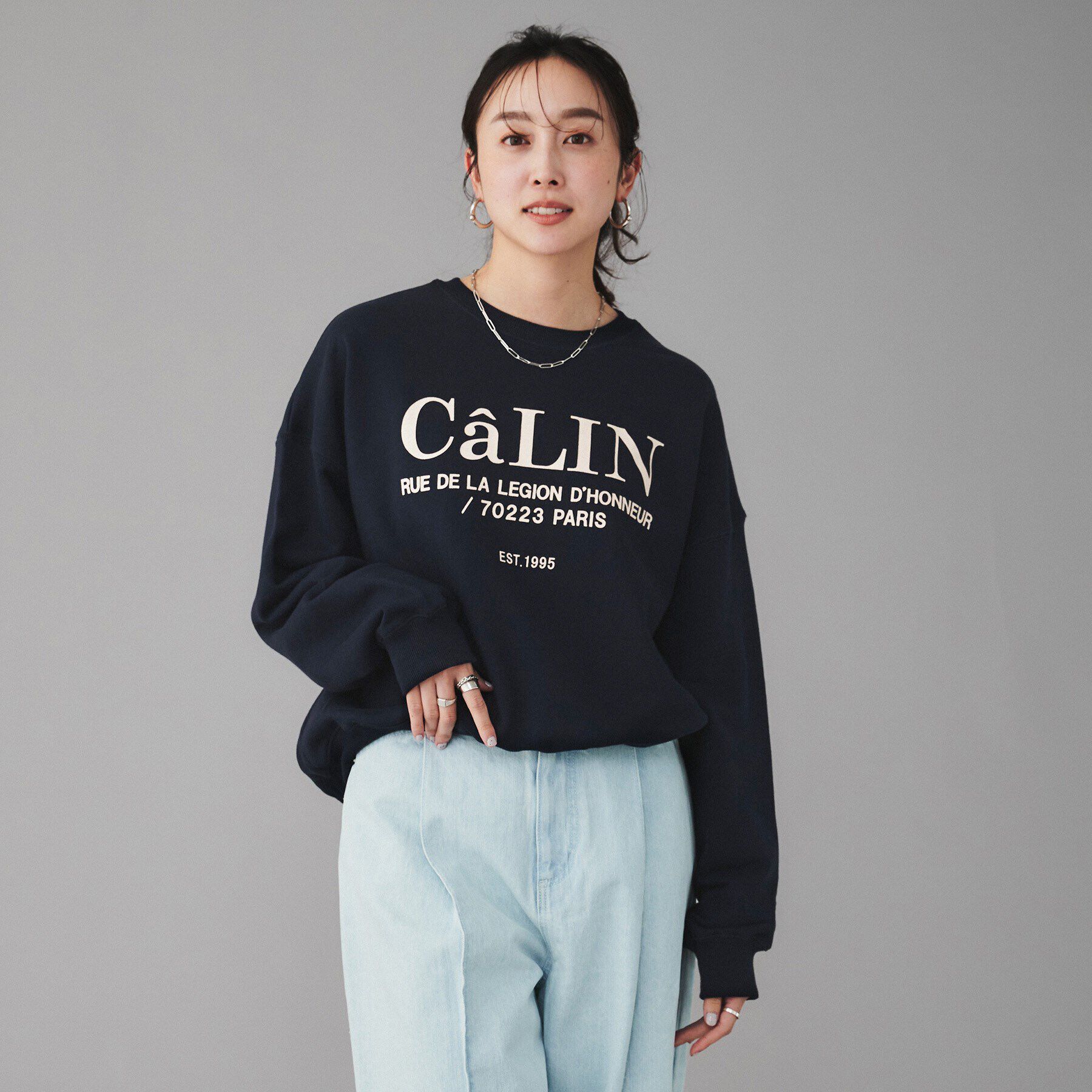 UNTITLED「【Ca_CHIGNON】別注ロゴスウェット」|パーカー|