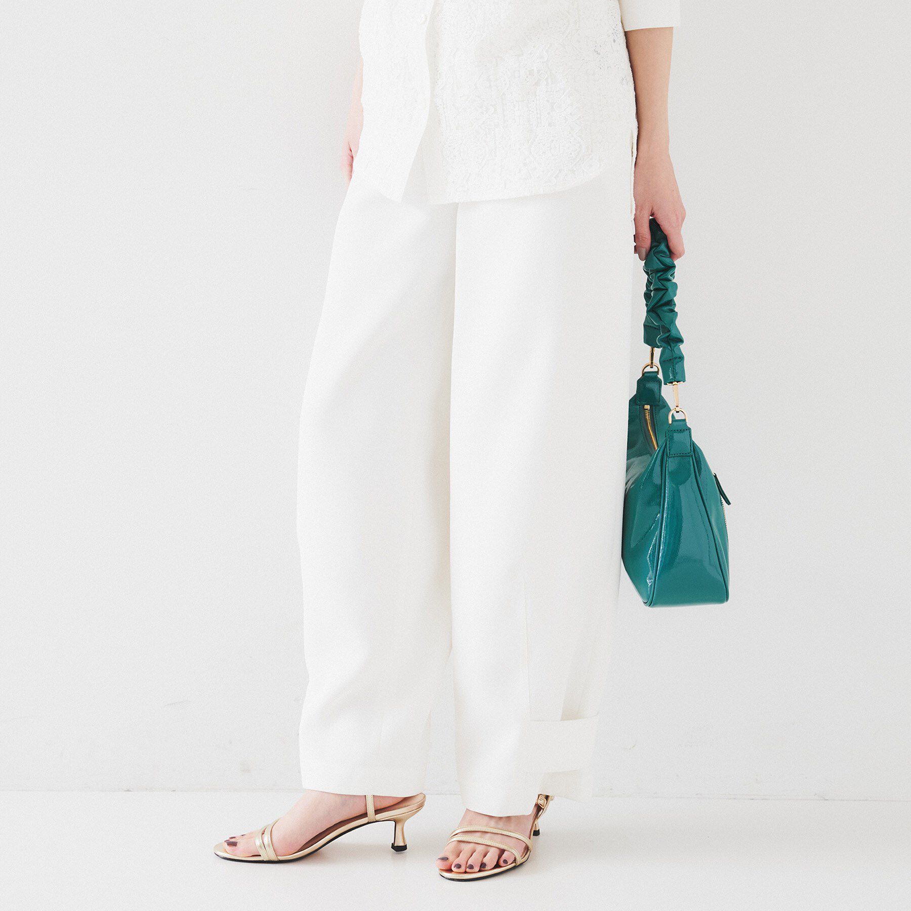 UNTITLED「【トレンド/手洗い可】ミリタリーライク カーブパンツ」|その他|