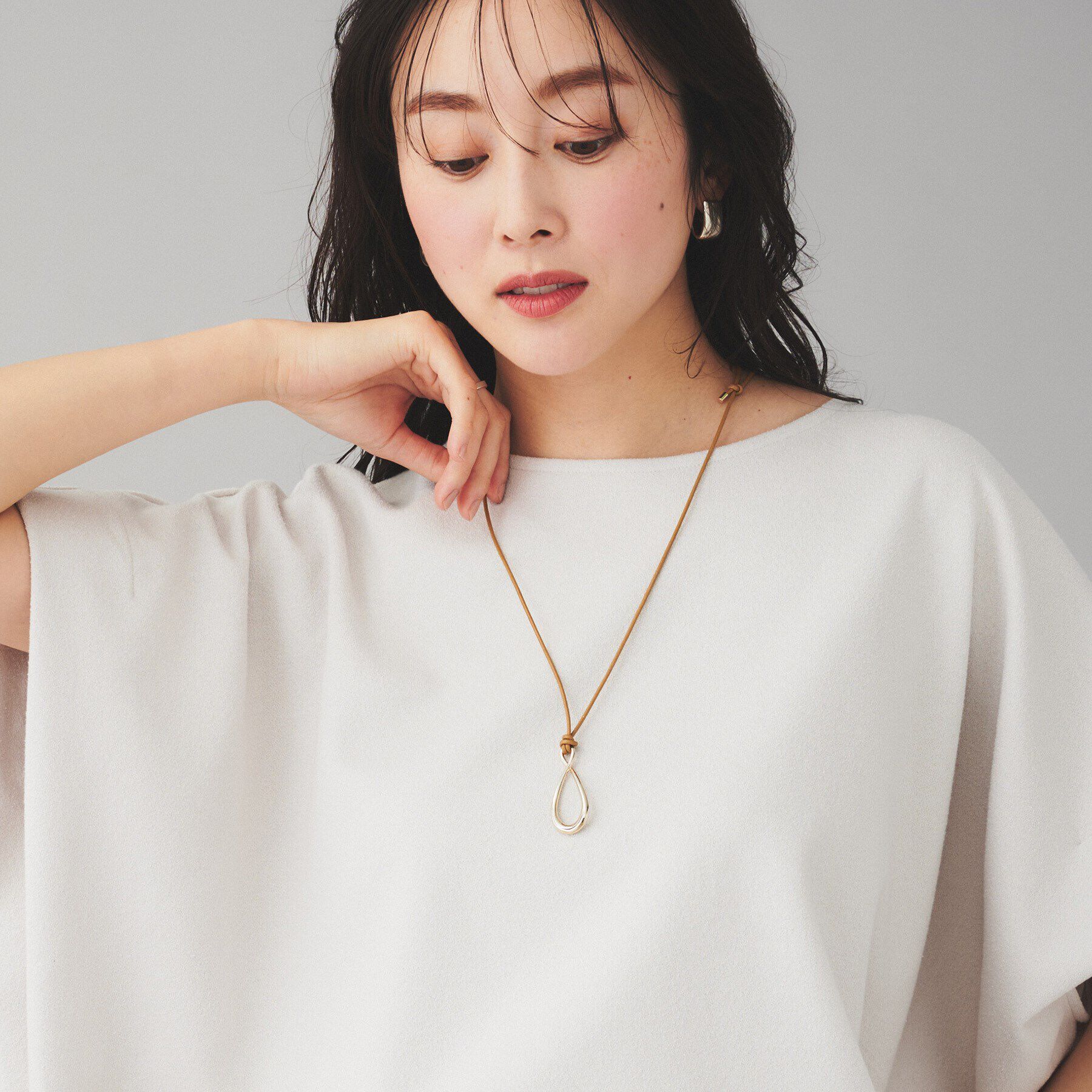 UNTITLED「グラストップネックレス」|ネックレス|