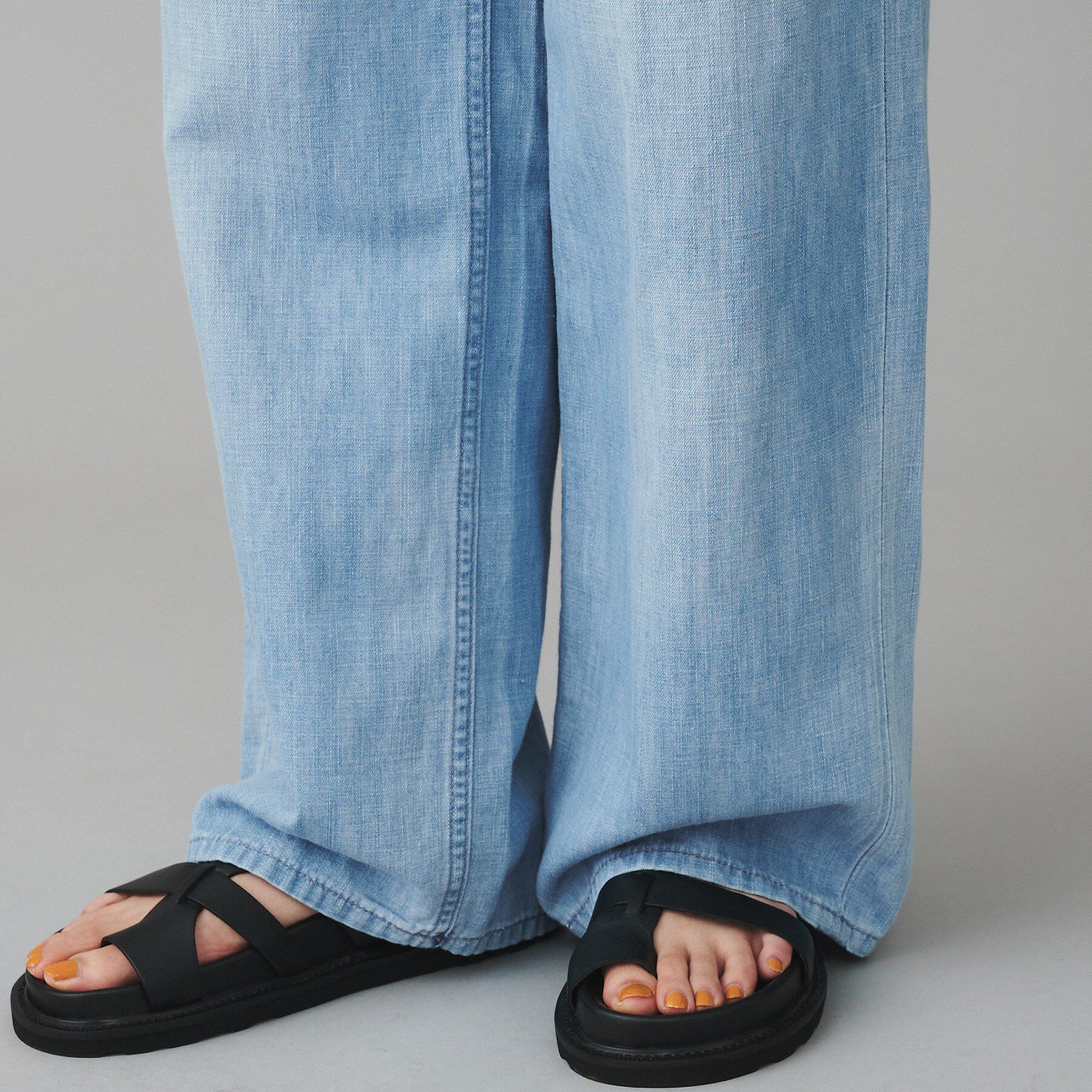 UNTITLED「【Healthy DENIM】Breezy Pink Pepperワイドストレートデニム」|その他|