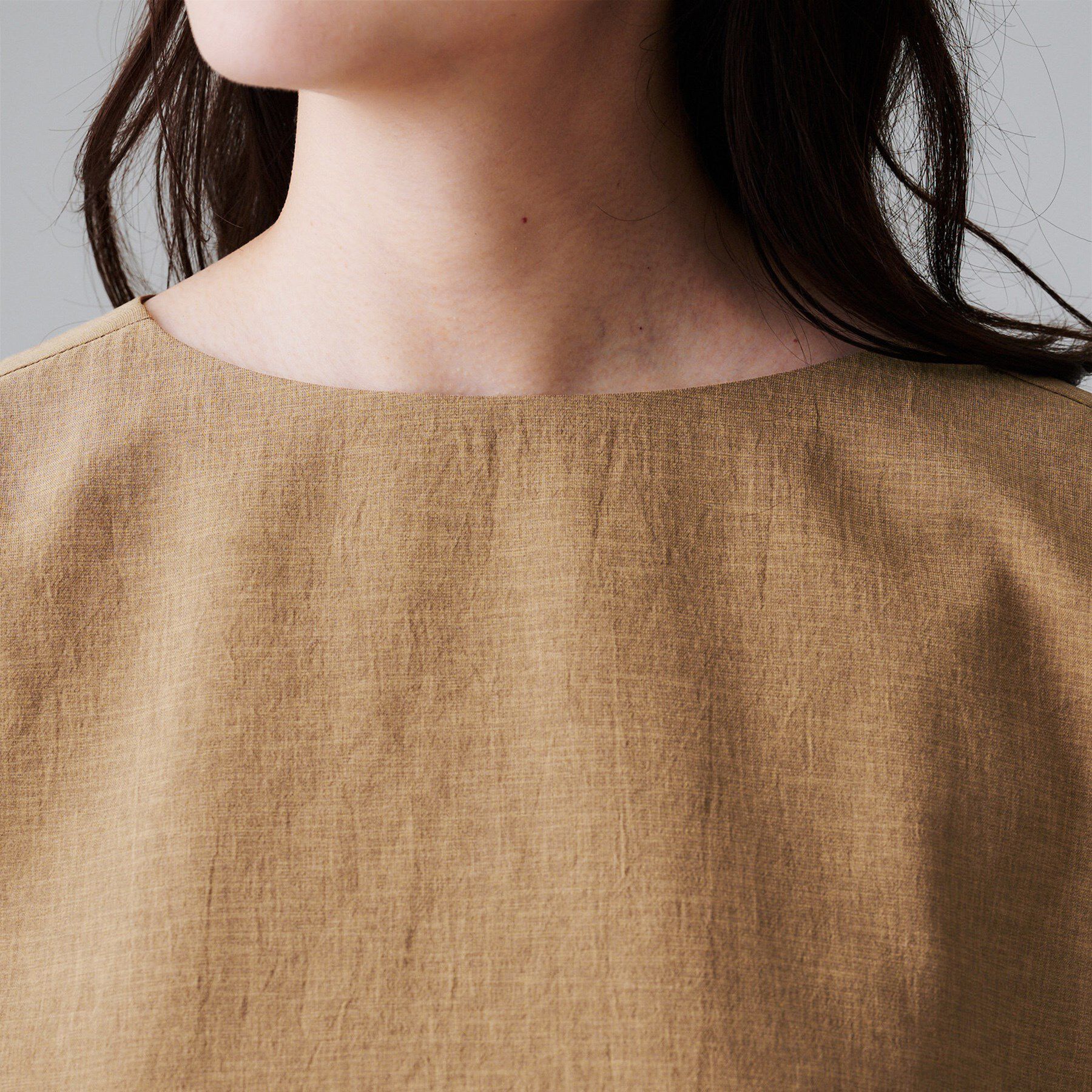 UNTITLED「【セットアップ可/はっ水/通勤】リラククール 半袖ブラウス」|シャツ・ブラウス|