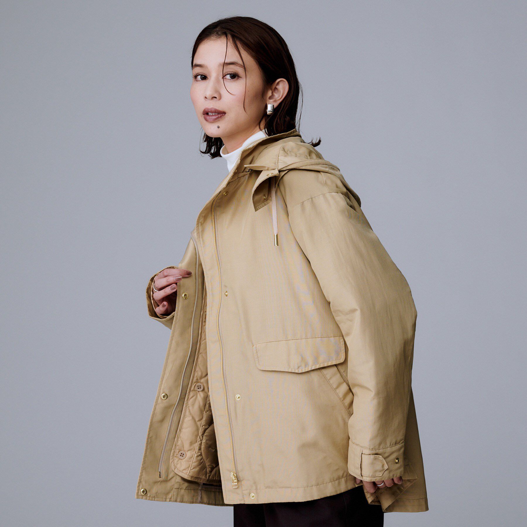 UNTITLED「【キルトライナー付／アウトドア】3WAYマウンテンパーカー」|ブルゾン・スタジャン|