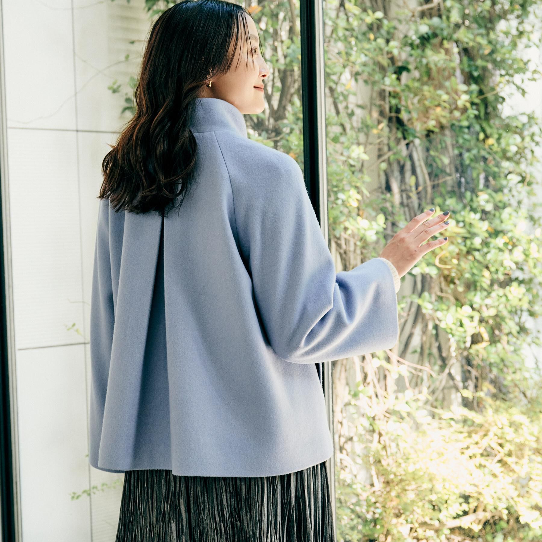 UNTITLED「【着回しが効く／オンオフアウター】ウールショートコート」|その他|