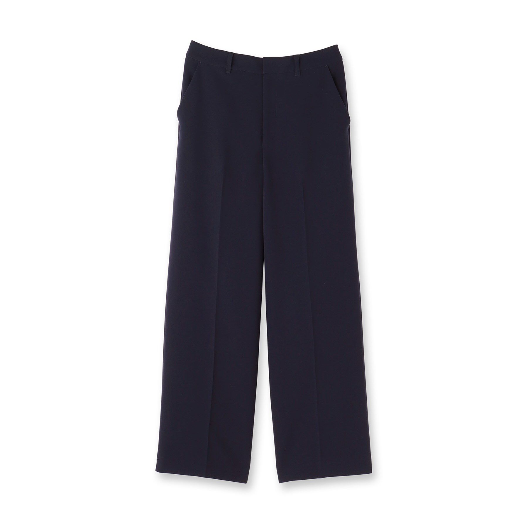 UNTITLED「【洗えるスーツ／ストレッチ性／後ろウエストゴム】ワイドパンツ」|その他|