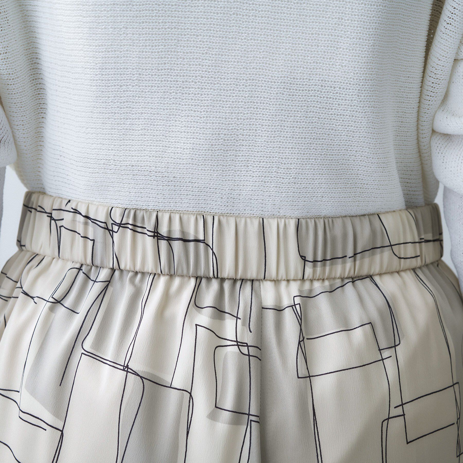 UNTITLED「ブロッキングプリントパンツ」|その他|