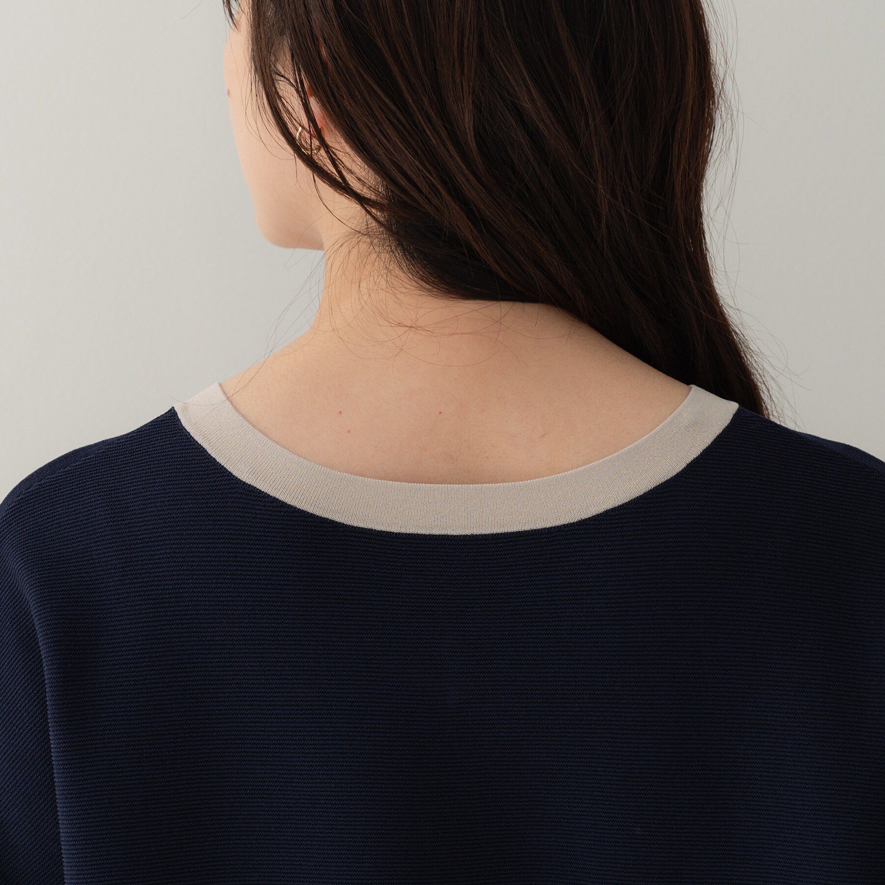 UNTITLED「前後2WAYフレンチスリーブニット」|ニット・セーター|