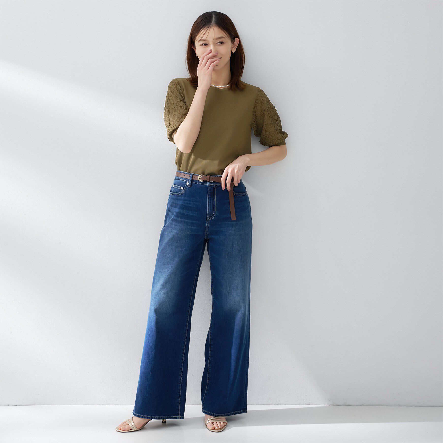 UNTITLED「エレガンススリーブニット」|ニット・セーター|