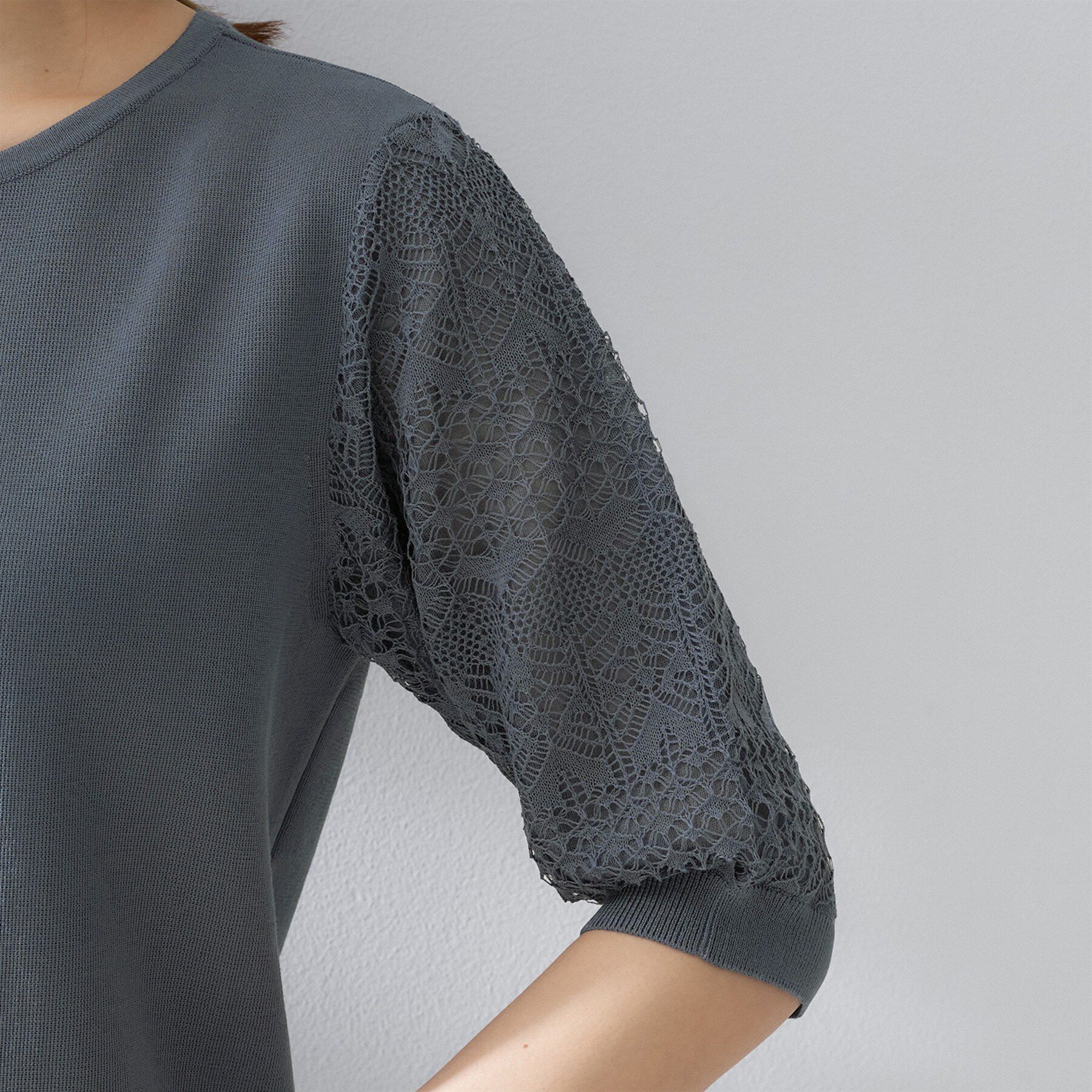 UNTITLED「エレガンススリーブニット」|ニット・セーター|