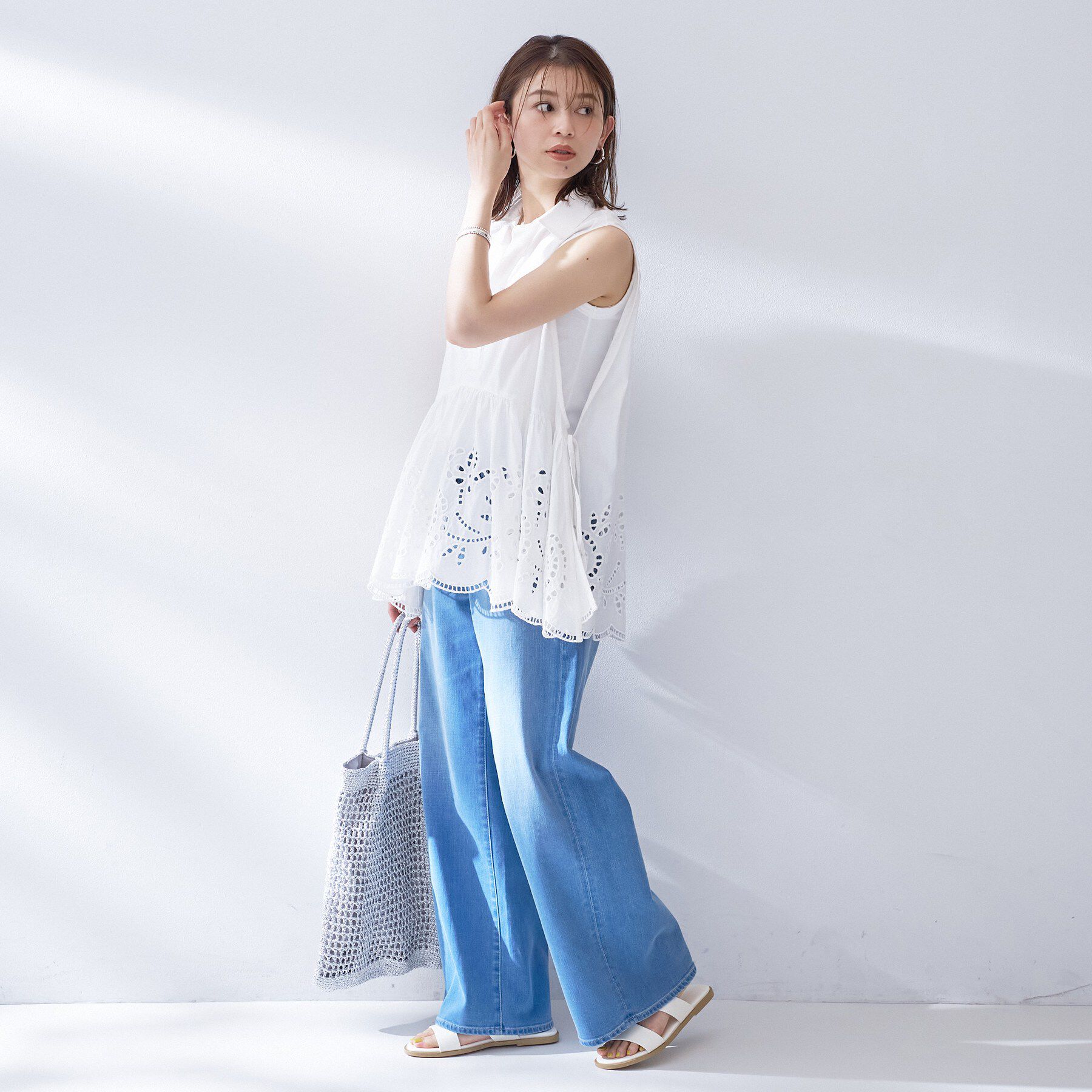 UNTITLED「【Liyoca】ベーシックタンクトップ」|キャミソール|