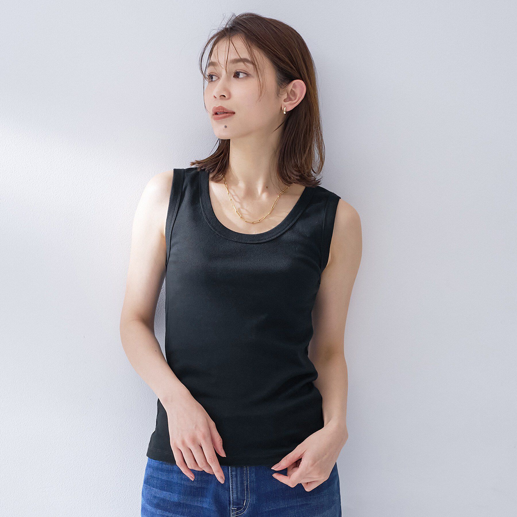 UNTITLED「【Liyoca】ベーシックタンクトップ」|キャミソール|