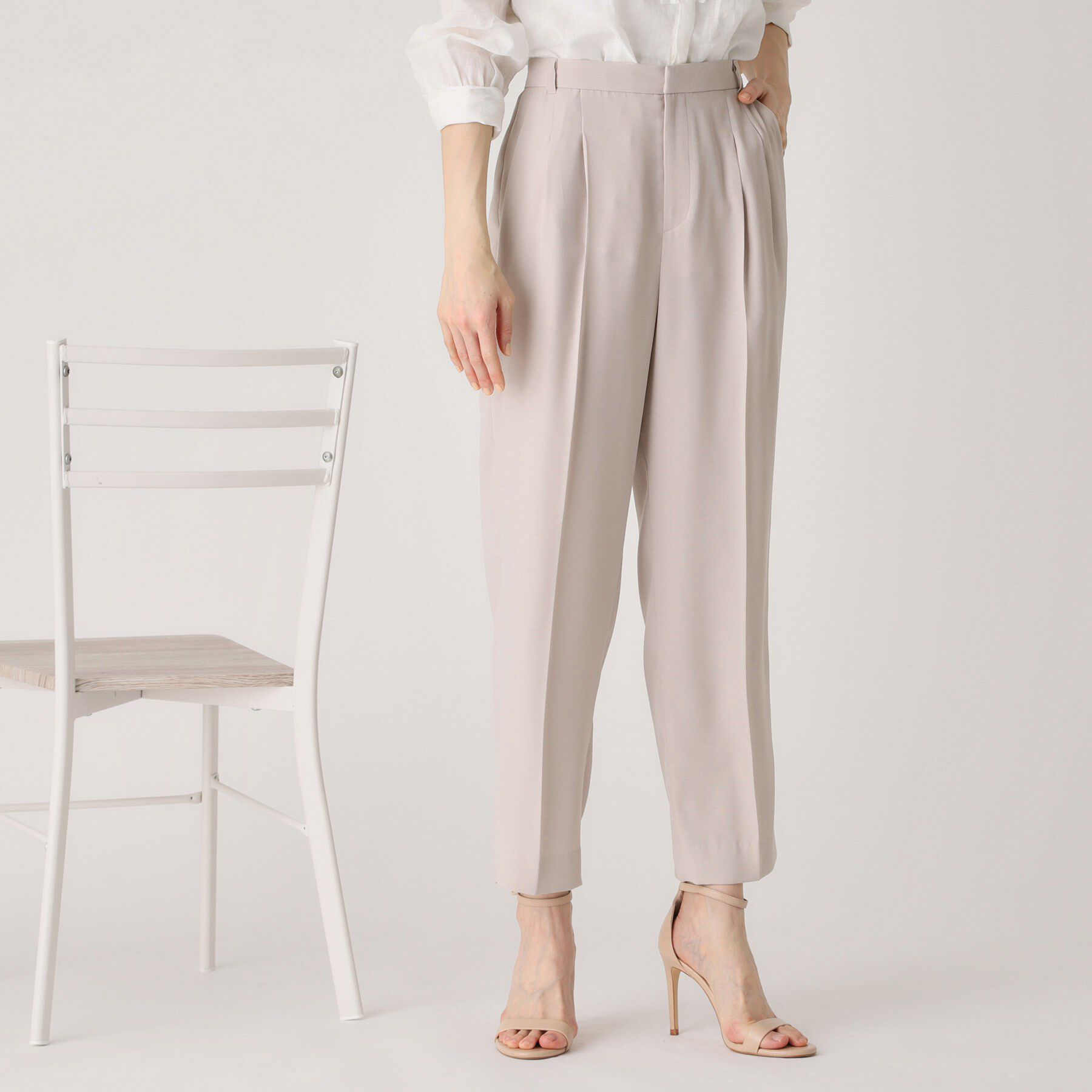 COUP DE CHANCE「【洗える／ウエストゴム】テーパードパンツ」|その他|