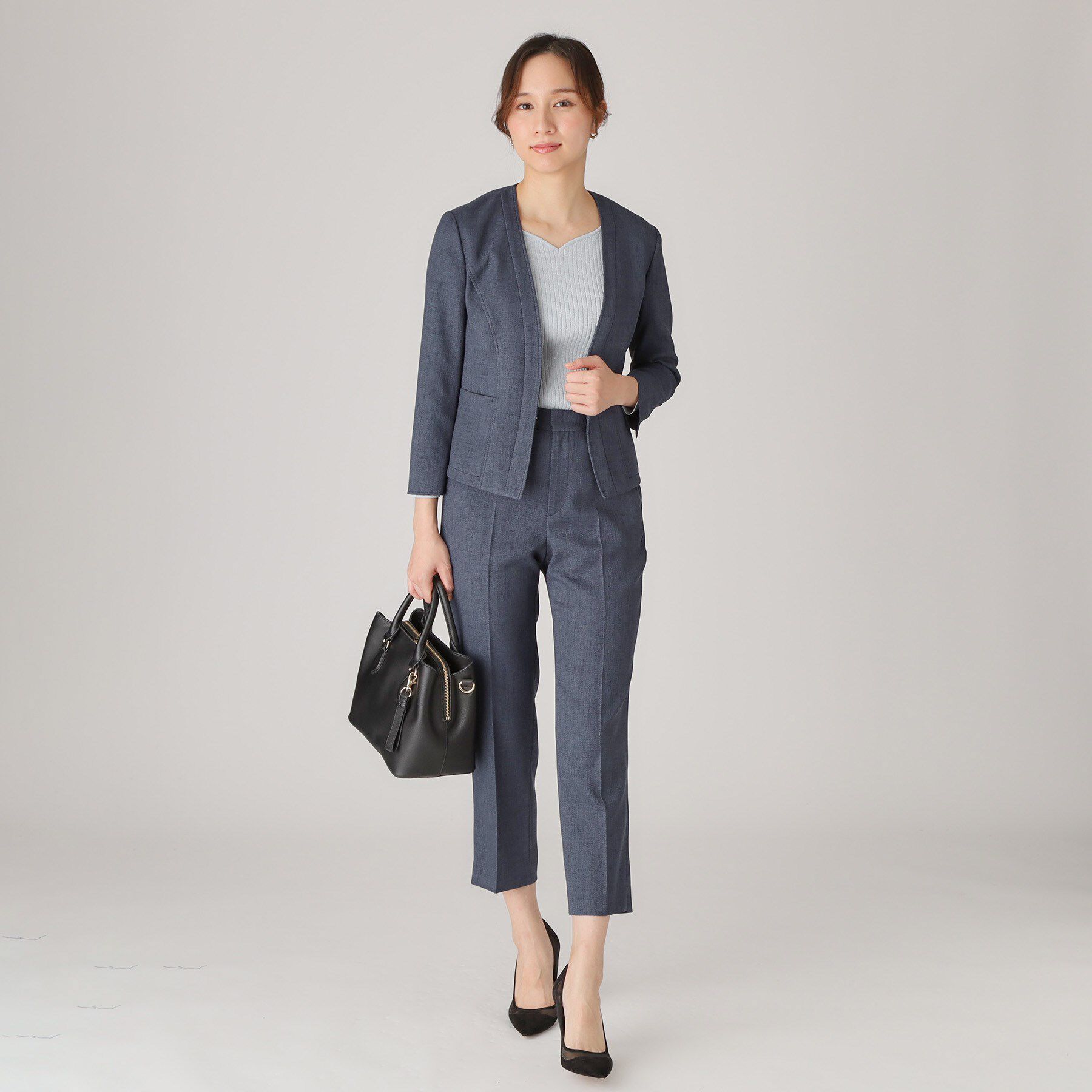 COUP DE CHANCE「【手洗い可／日本製】タックテーパードパンツ」|その他|