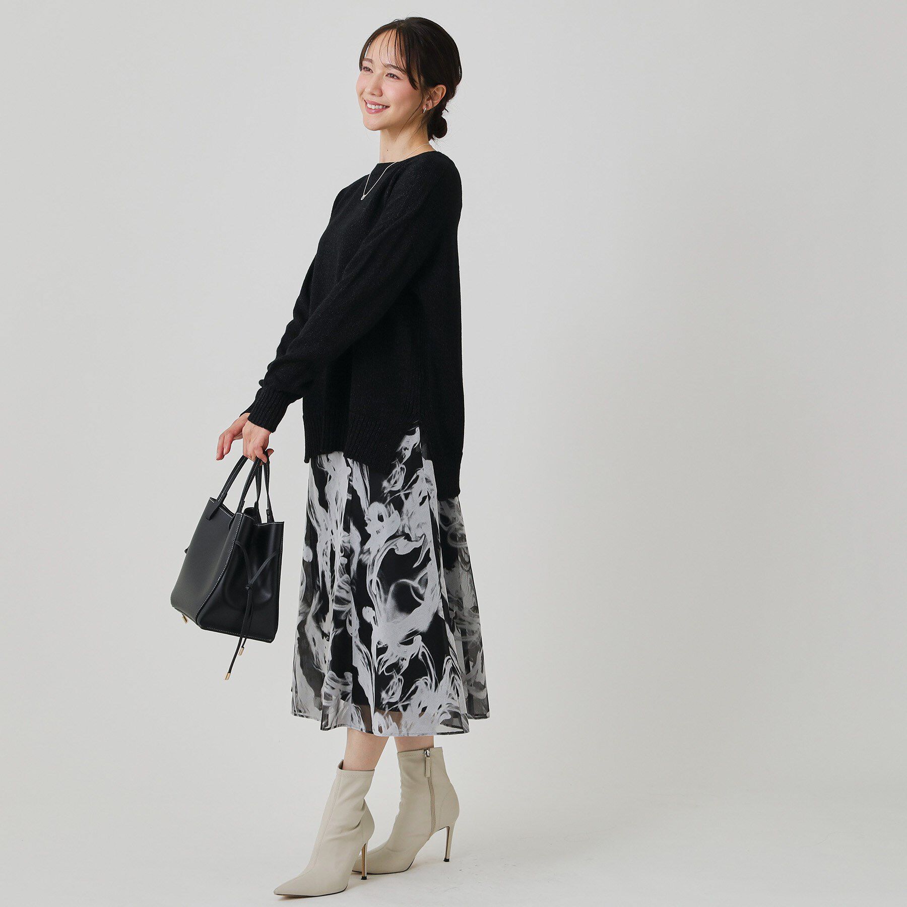 COUP DE CHANCE「【手洗い可／日本製】ヒップ丈ニットトップス」|ニット・セーター|