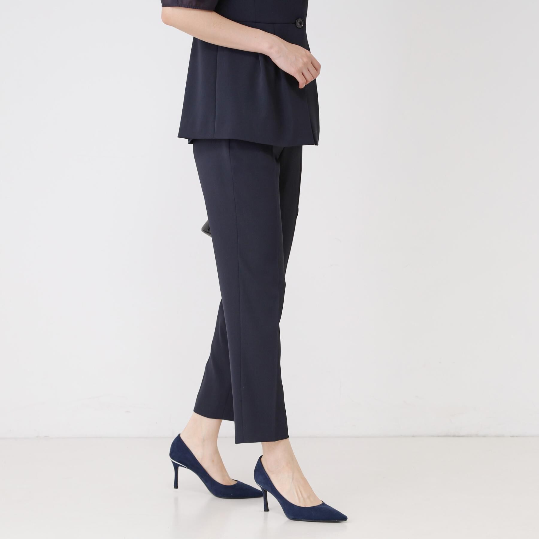 COUP DE CHANCE「【手洗い可／日本製／スーツ可】センタープレステーパードパンツ」|その他|