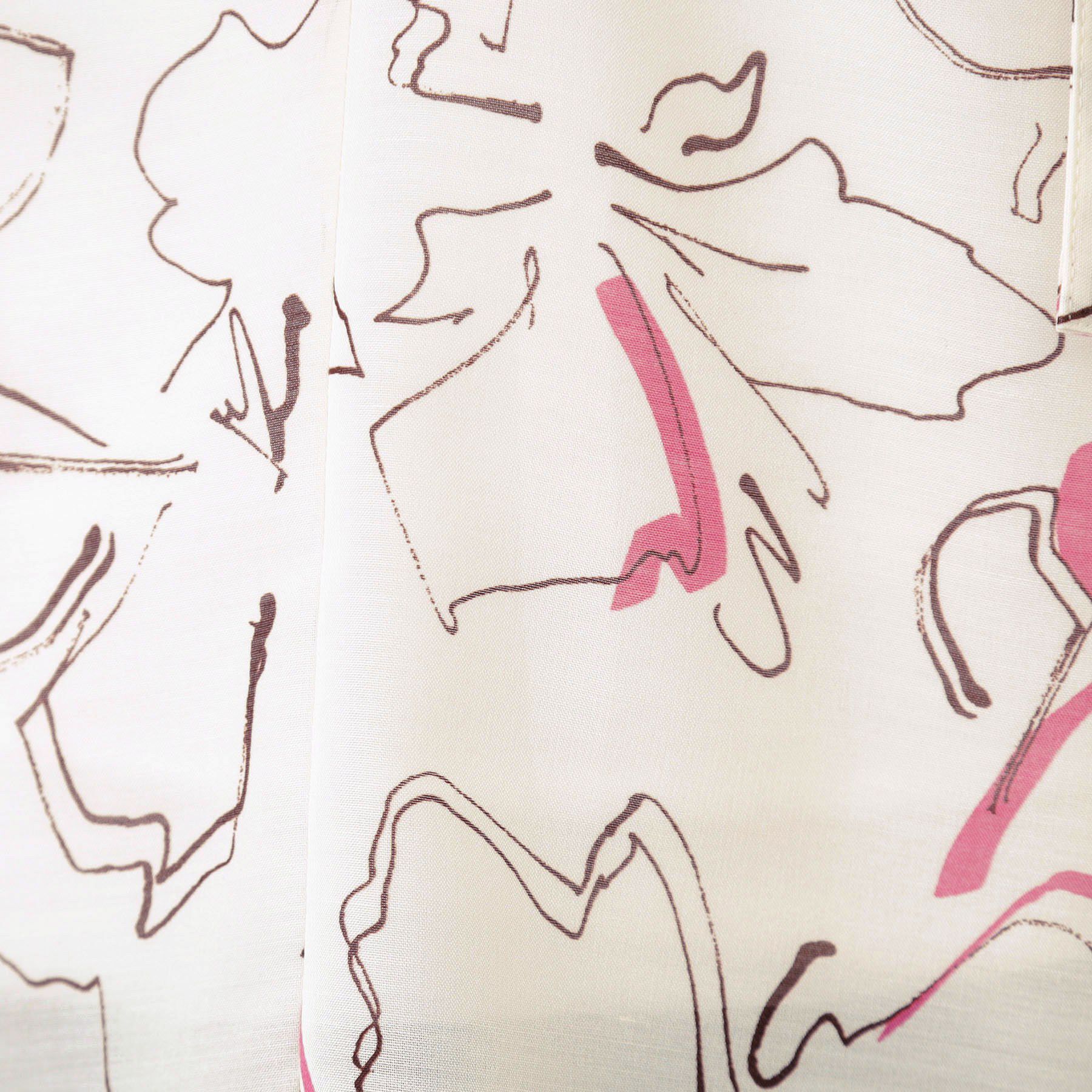 COUP DE CHANCE「【手洗い可/通勤服】シアーローン花柄ブラウス」|シャツ・ブラウス|