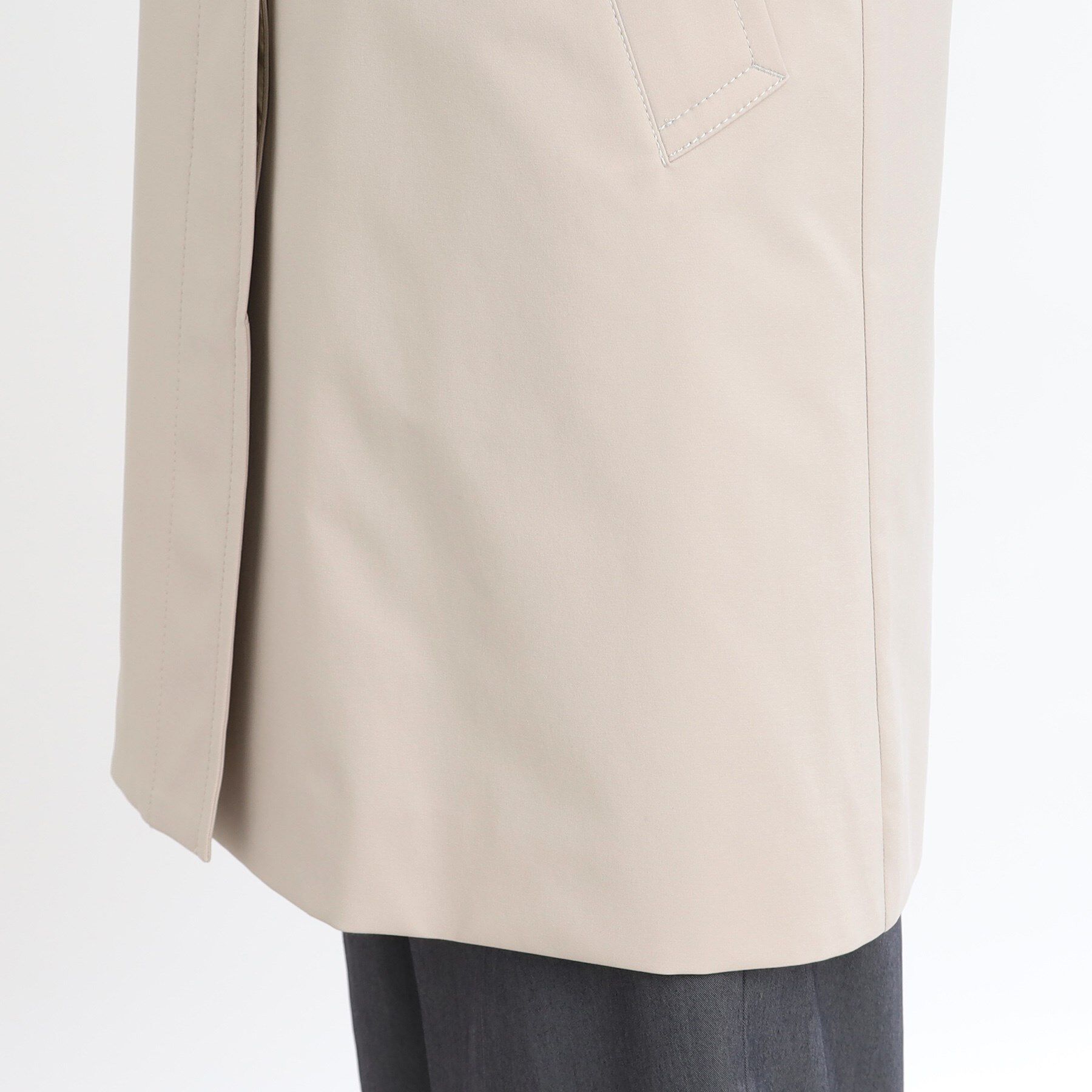 Reflect「【撥水】ストレッチステンカラーコート」|ステンカラーコート|