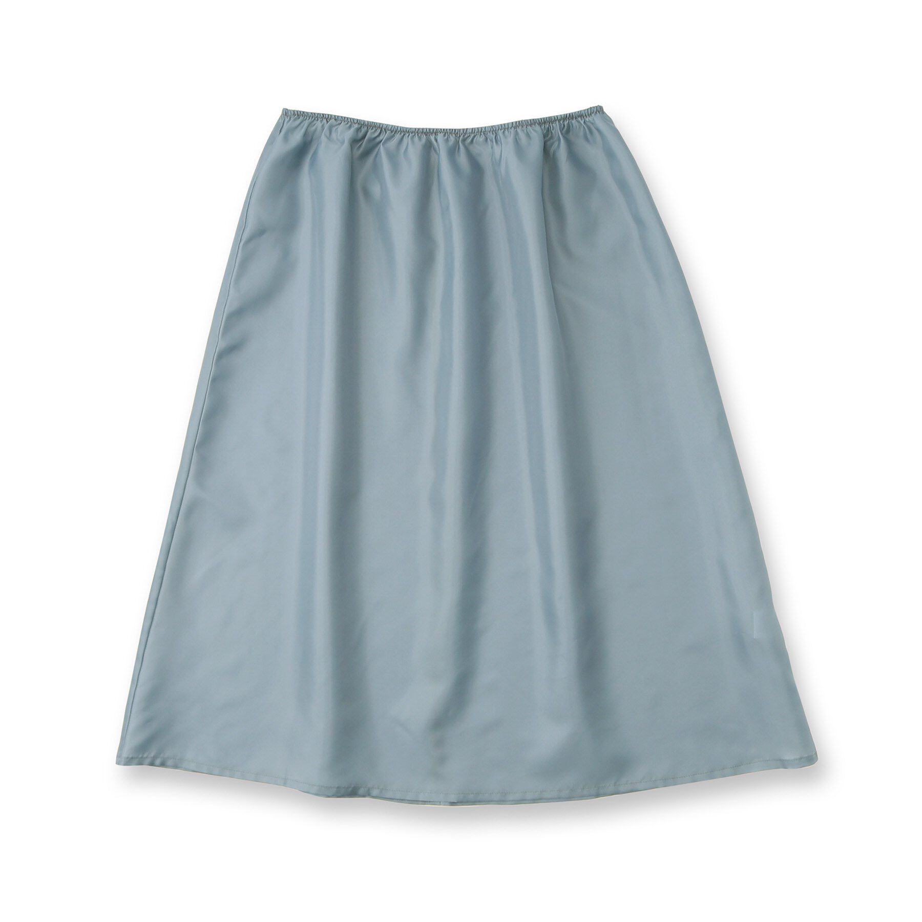 Reflect「【手洗い可／共布ベルト付き】ブルーダンガリーワンピース」|ワンピース|