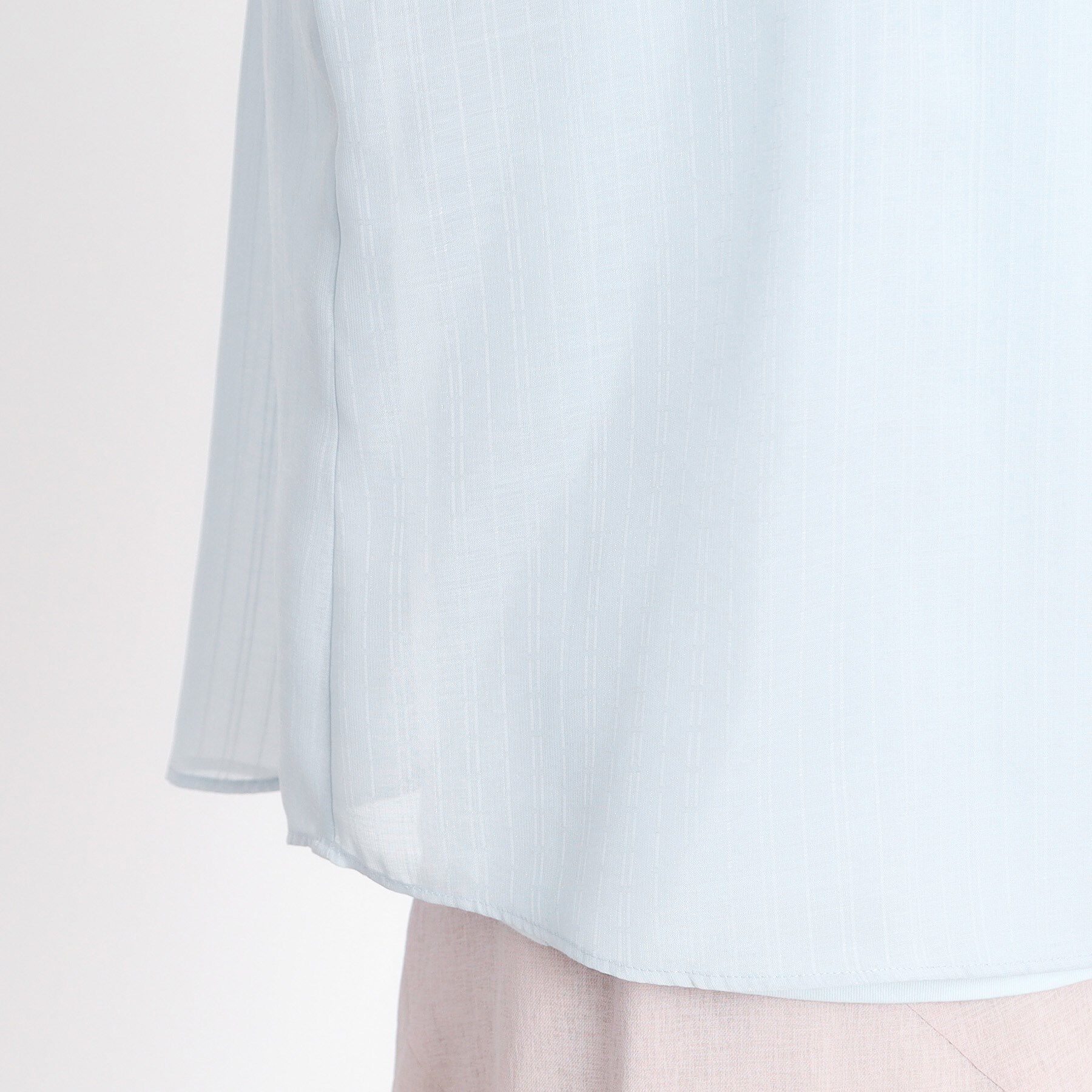 Reflect「【洗える】シャーリングデザインブラウス」|シャツ・ブラウス|