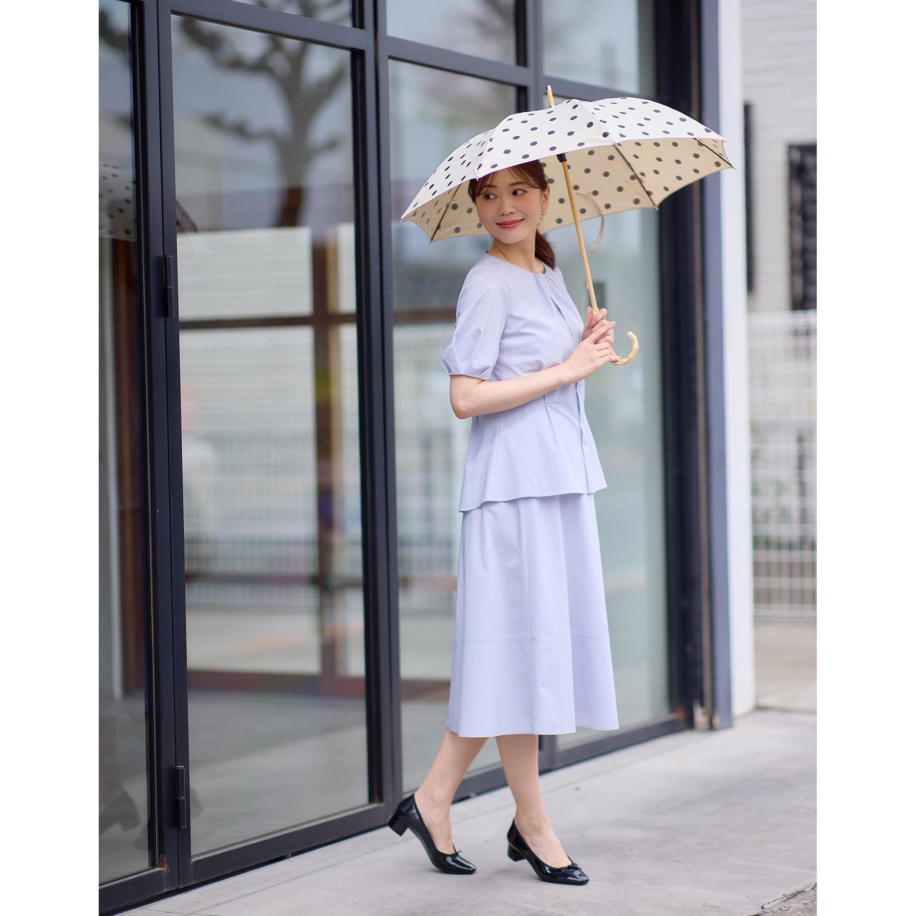 Reflect「【マシンウォッシュ可／撥水／雨の日OK！】レインシリーズブラウス」|シャツ・ブラウス|