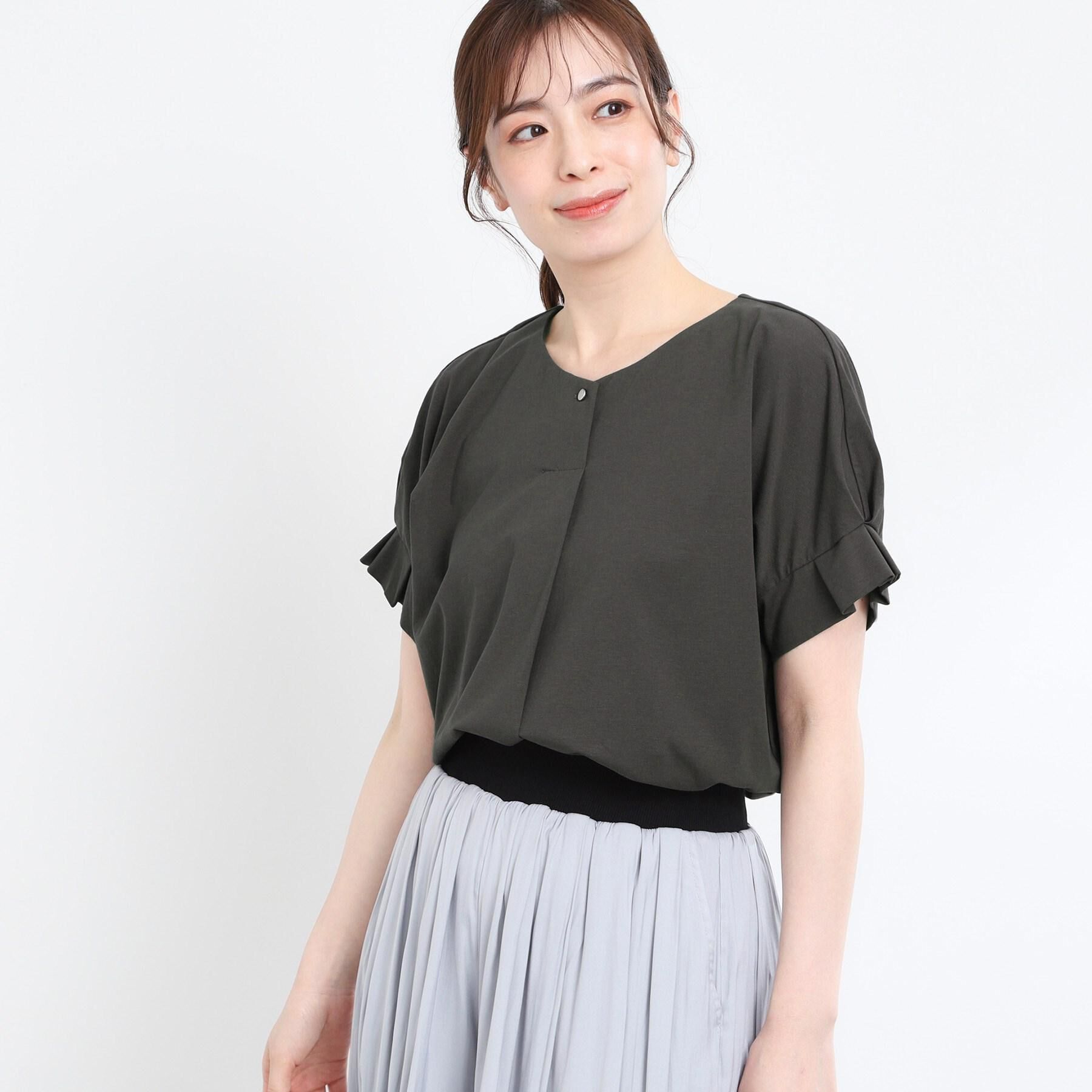 Reflect「Vネックジャージカットソー」|Tシャツ・カットソー|