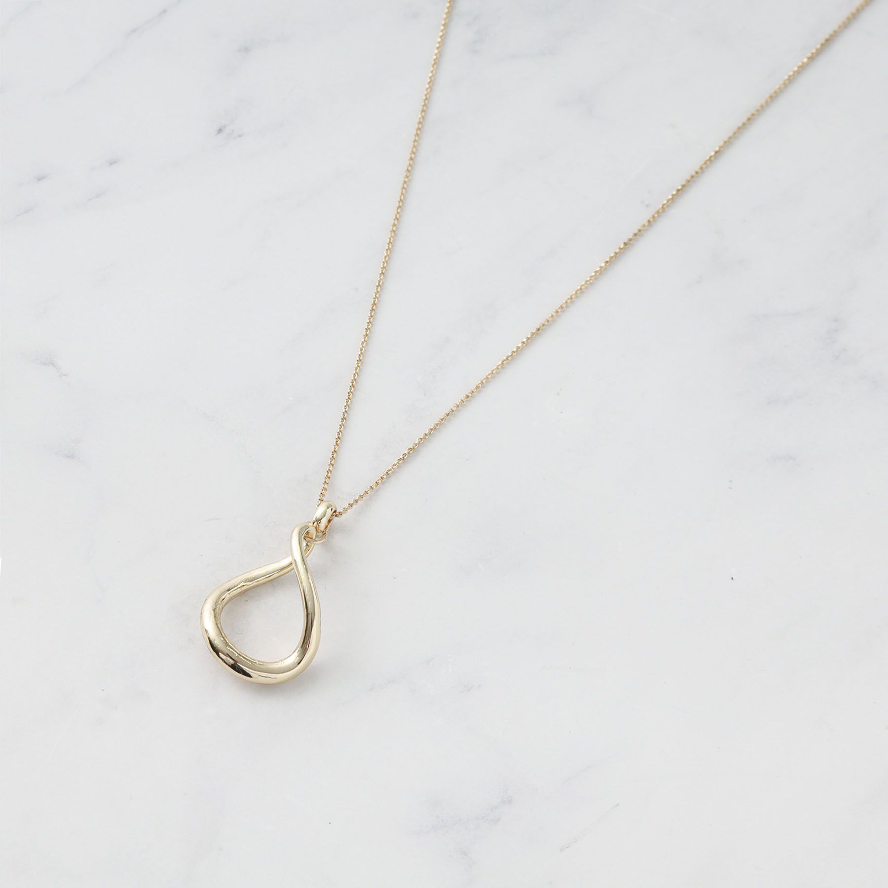 Reflect「【どんなスタイルにも合わせやすい◎】ねじりデザインメタルネックレス」|ネックレス|