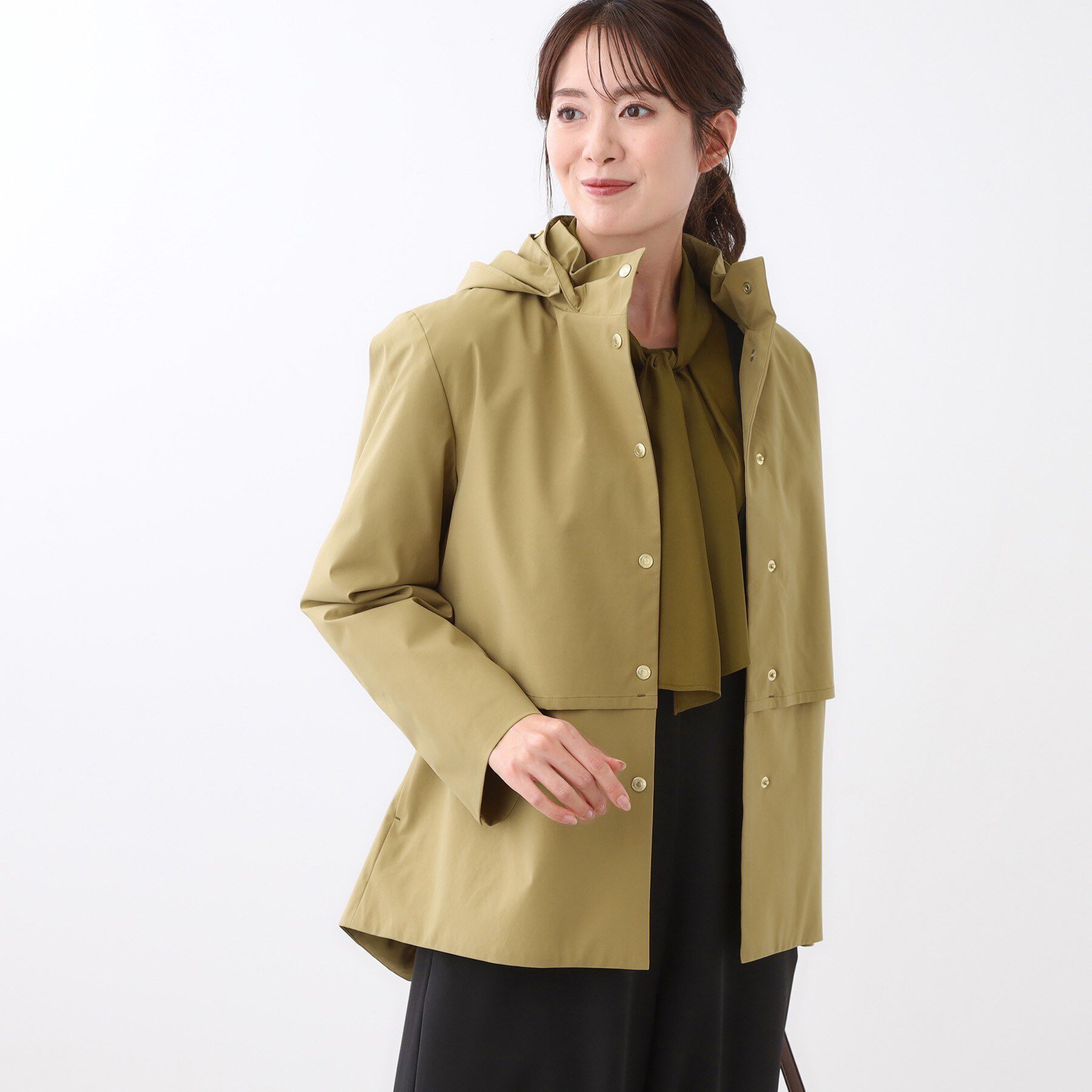 Reflect「【すっきり見え／フード取り外し可／通勤におすすめ◎】ライティアウター」|ブルゾン・スタジャン|