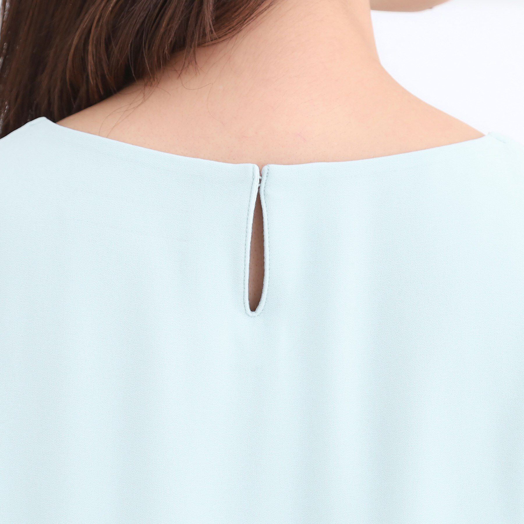 Reflect「【お仕事に◎】ピンタック&times;スカラレースブラウス」|シャツ・ブラウス|