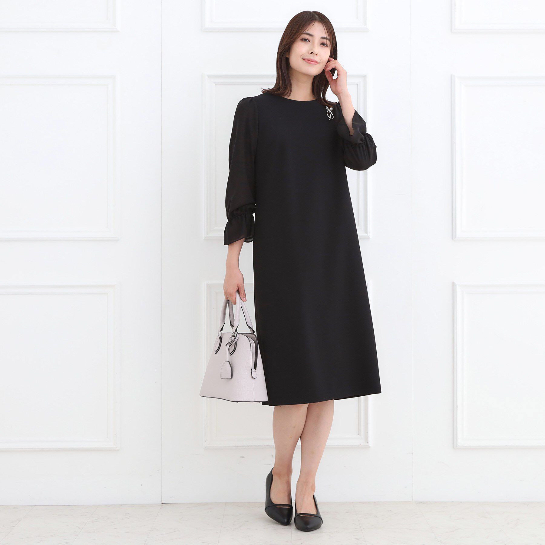 Reflect「【セットアップ可】キャンディスリーブワンピース」|ワンピース|