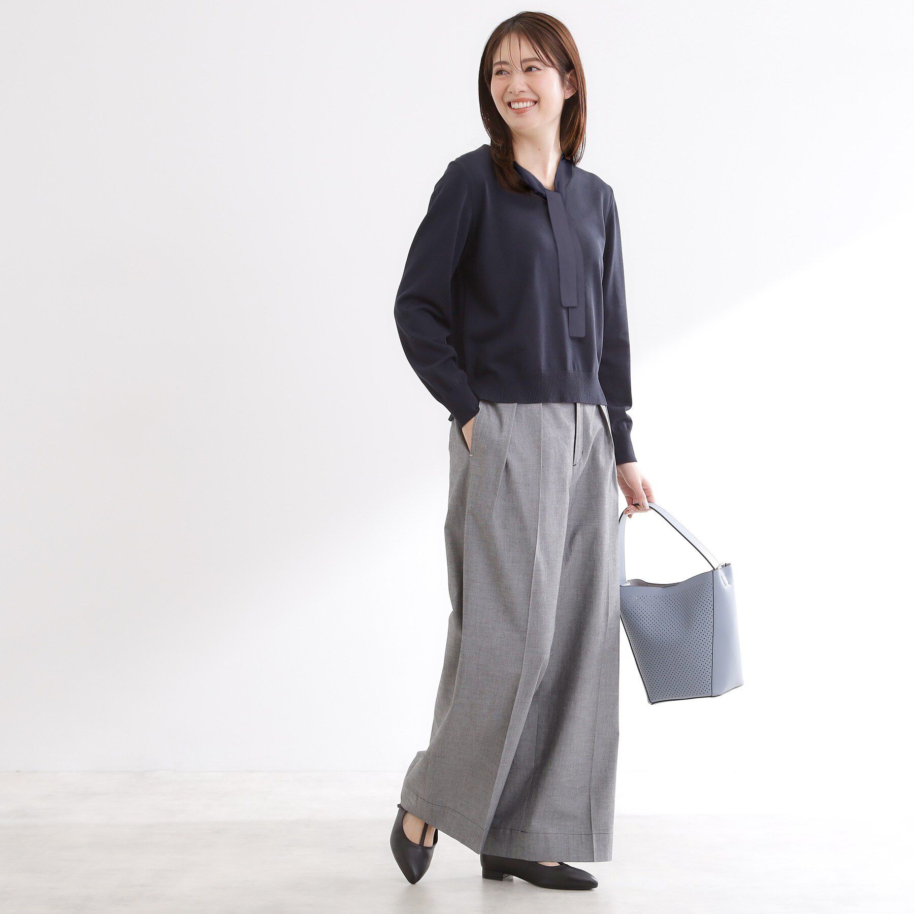 Reflect「ハイゲージボウタイニット」|ニット・セーター|