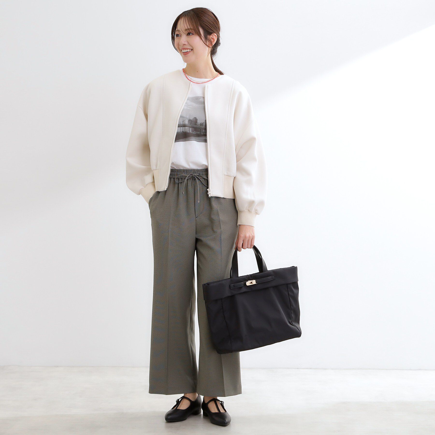 Reflect「ダブルジップライトブルゾン」|ブルゾン・スタジャン|