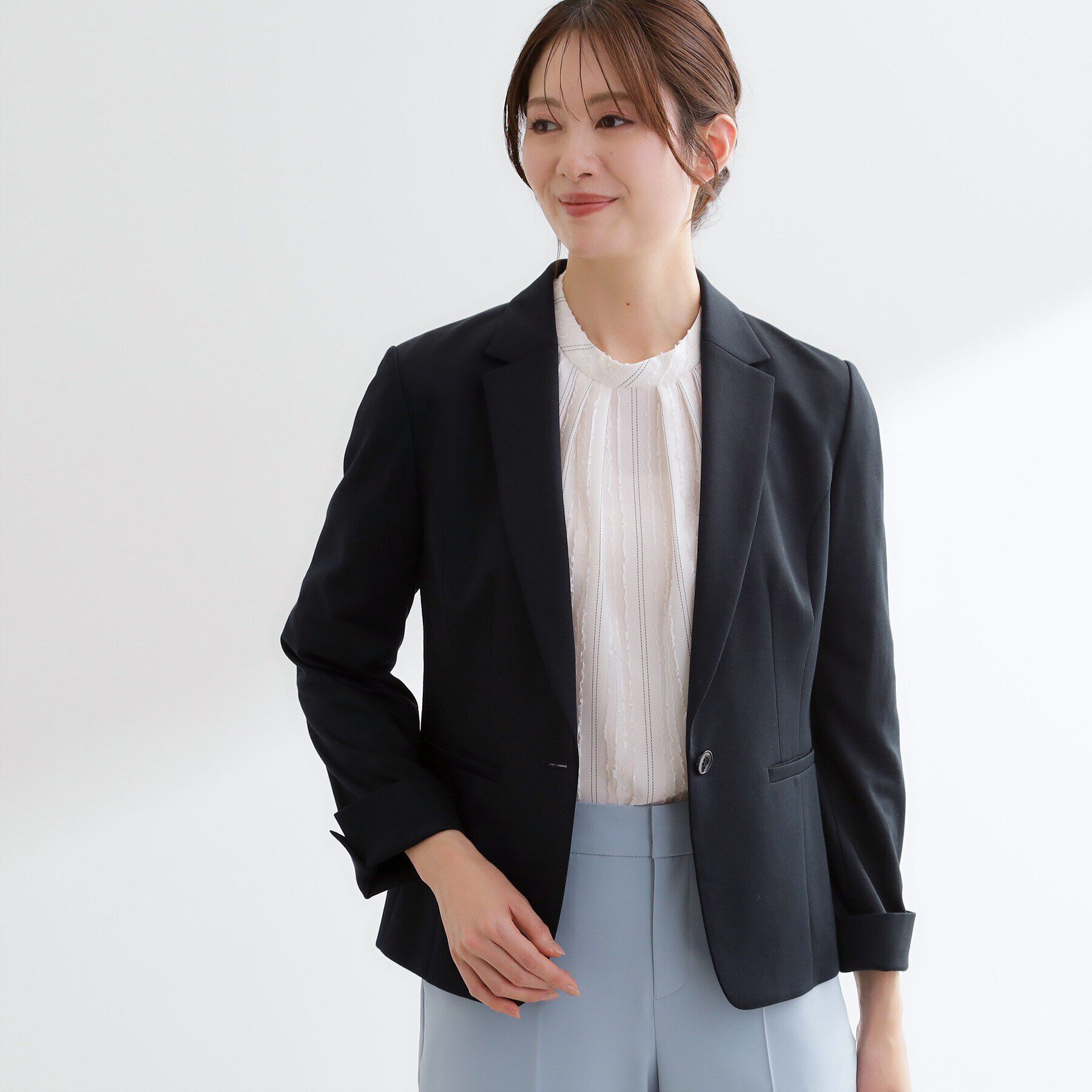 Reflect「【匠シリーズ】匠ジャケット／ベーシックテーラード」|テーラードジャケット|ネイビー(894)