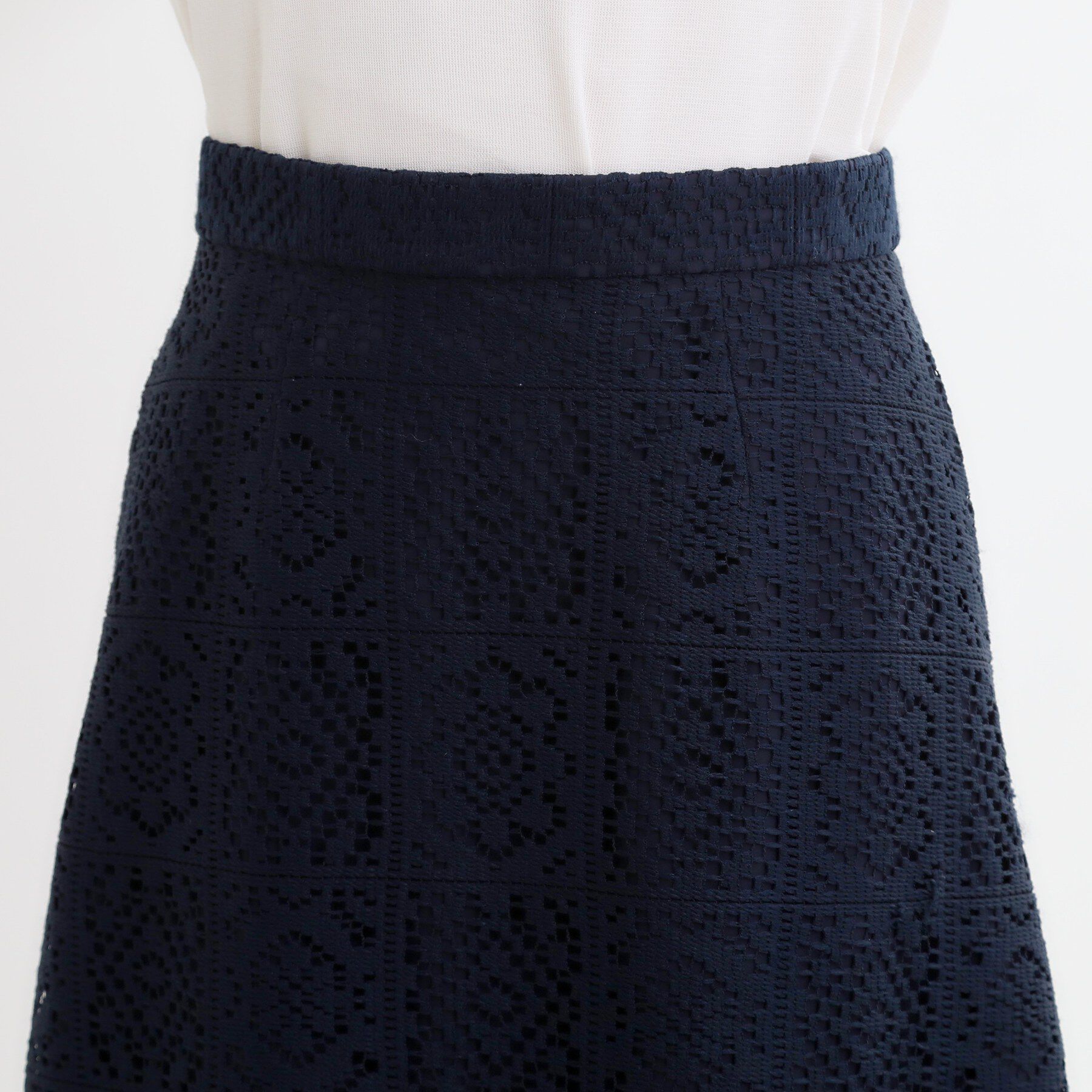 Reflect「【セットアップ可】レースミディアムスカート」|スカート|