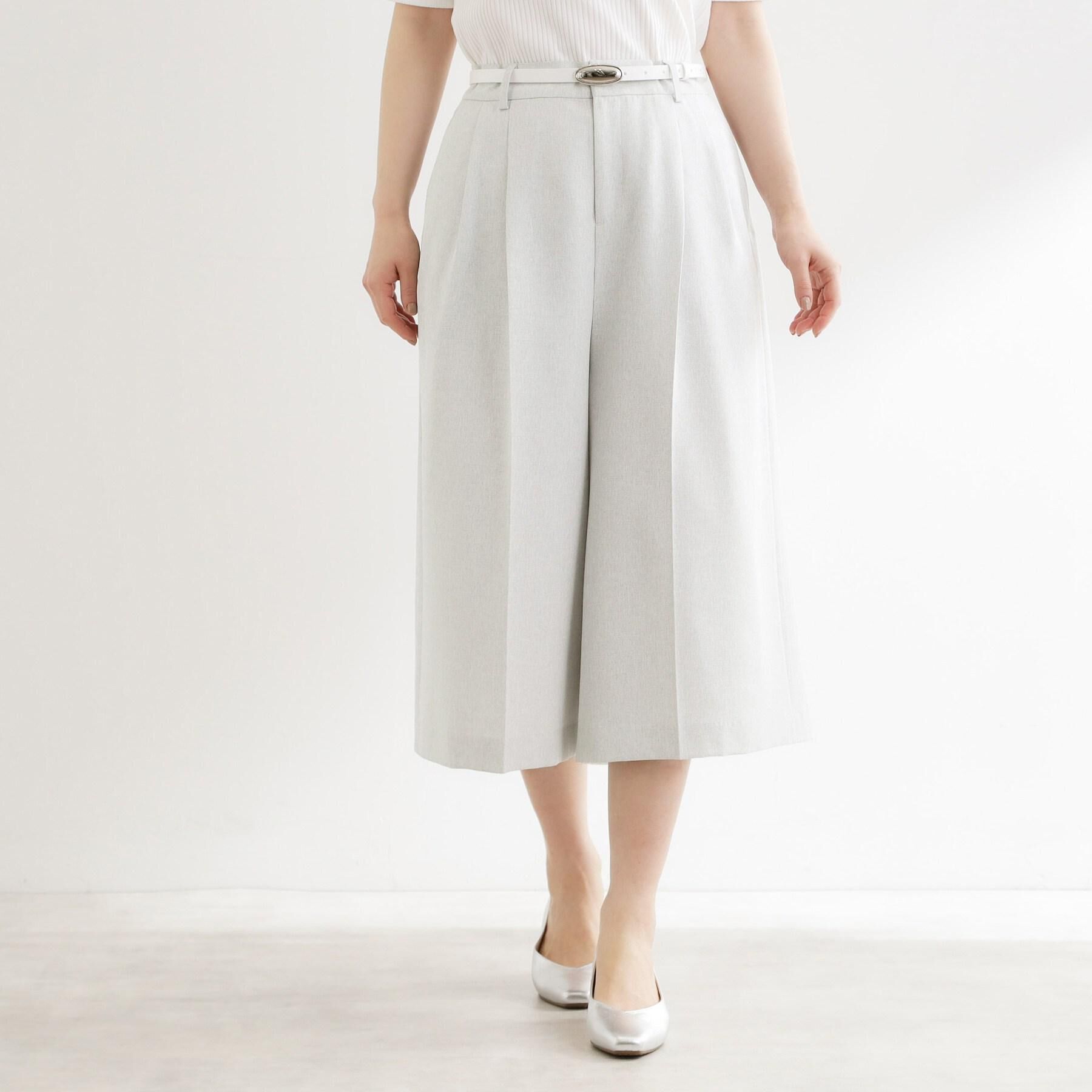 Reflect「リネンライクワイドミディパンツ」|その他|