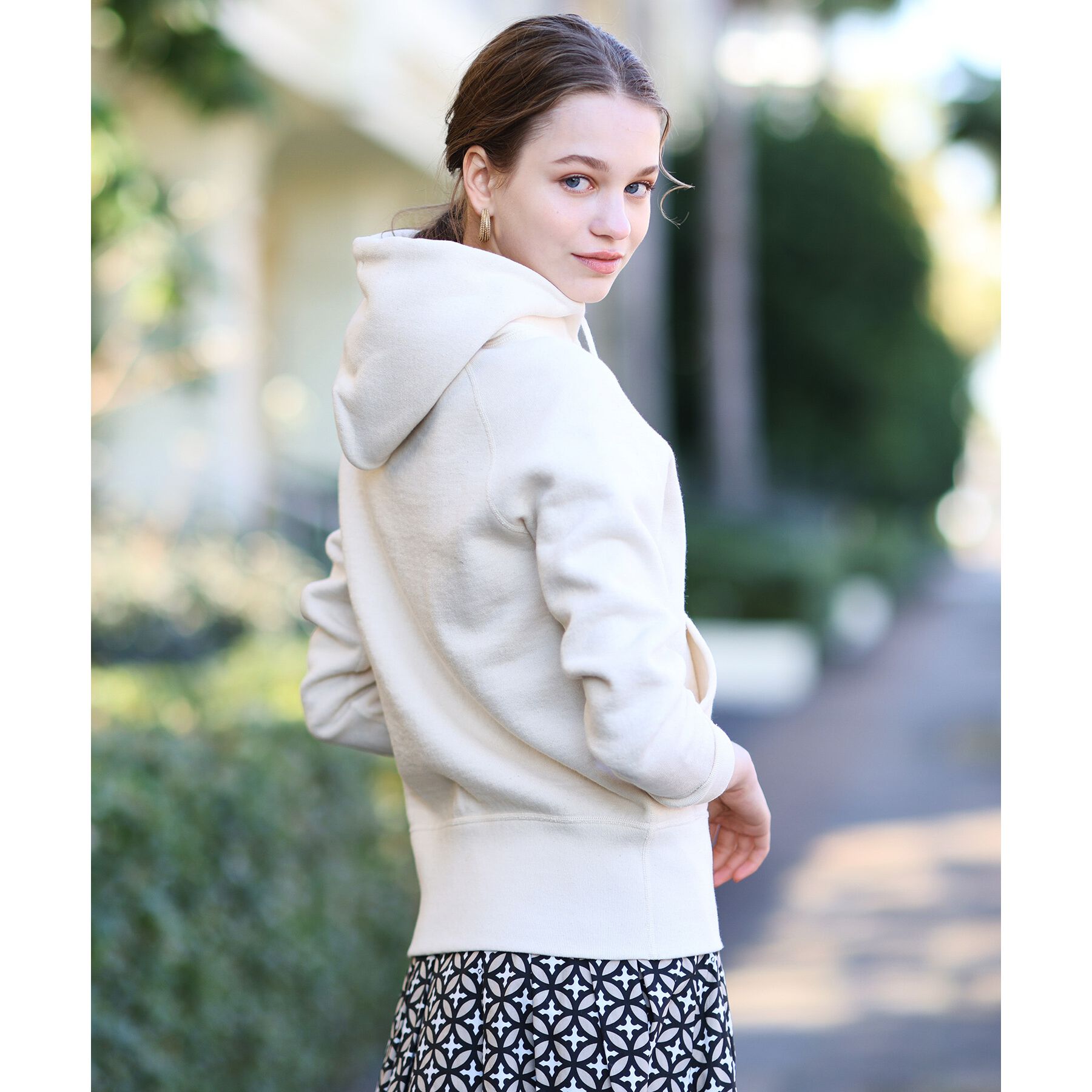 DRESSTERIOR「デキシー吊裏毛ジップアップパーカ」|パーカー|