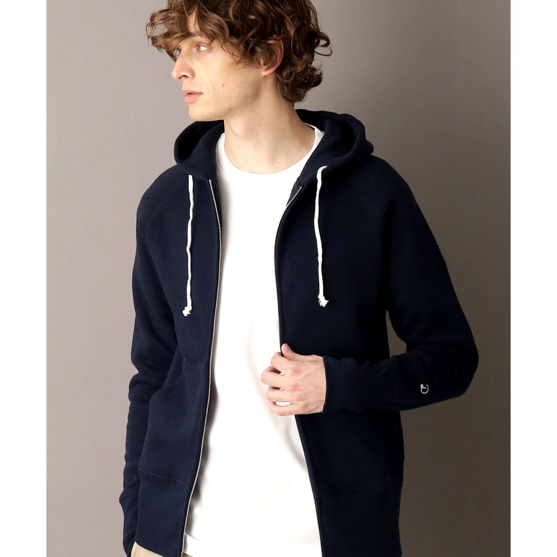 DRESSTERIOR「【ベストセラー】デキシー吊裏毛ジップアップパーカ」|パーカー|