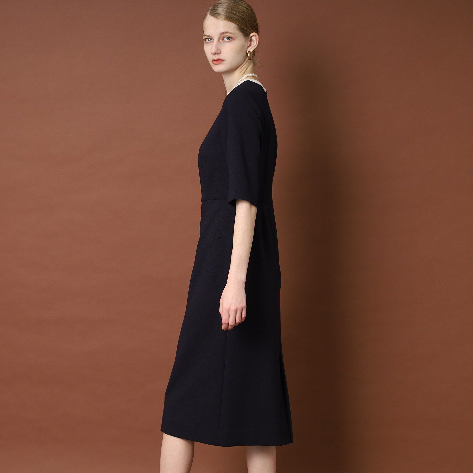 DRESSTERIOR「【セットアップ可】バイカラーワンピース」|ワンピース|