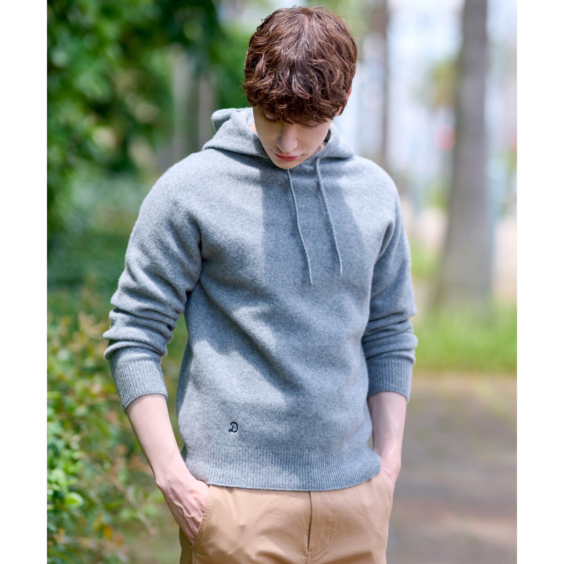 DRESSTERIOR「ホールガーメント ニットパーカ」|ニット・セーター|