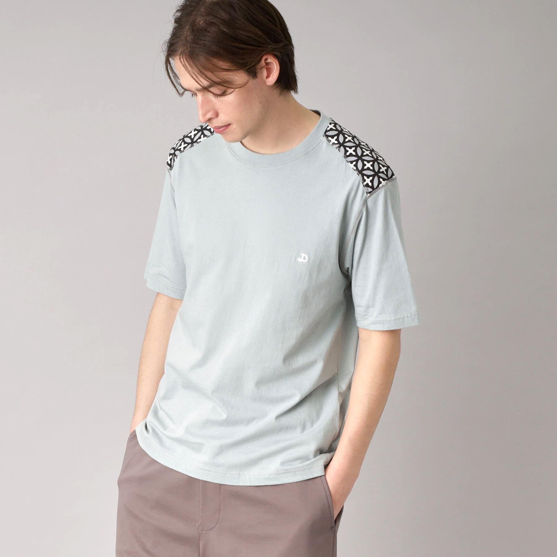 DRESSTERIOR「【接触冷感/UVカット】BACK BREEZE TECH ハーフスリーブTシャツ」|Tシャツ・カットソー|