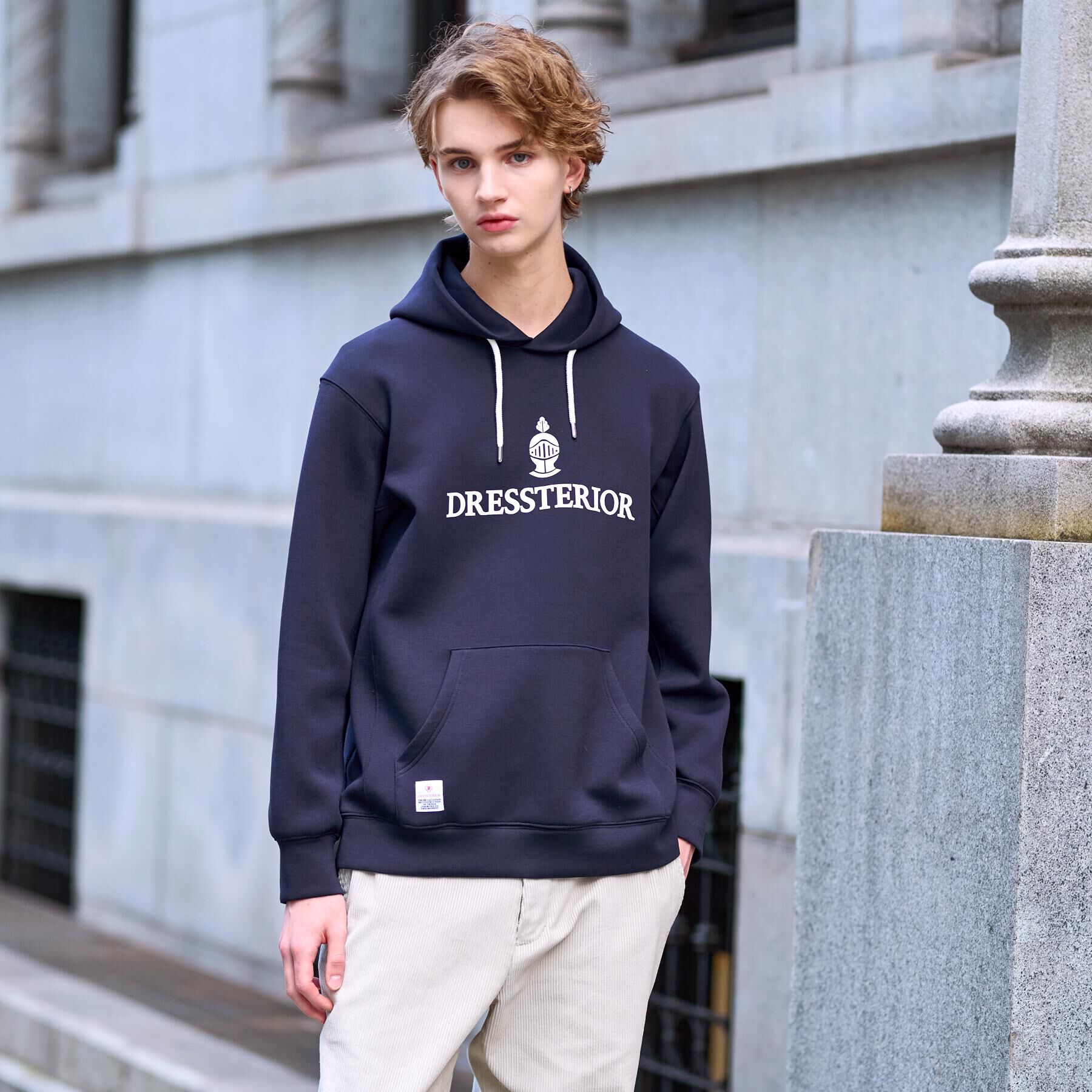 DRESSTERIOR「ストレッチポンチ フーディ」|パーカー|