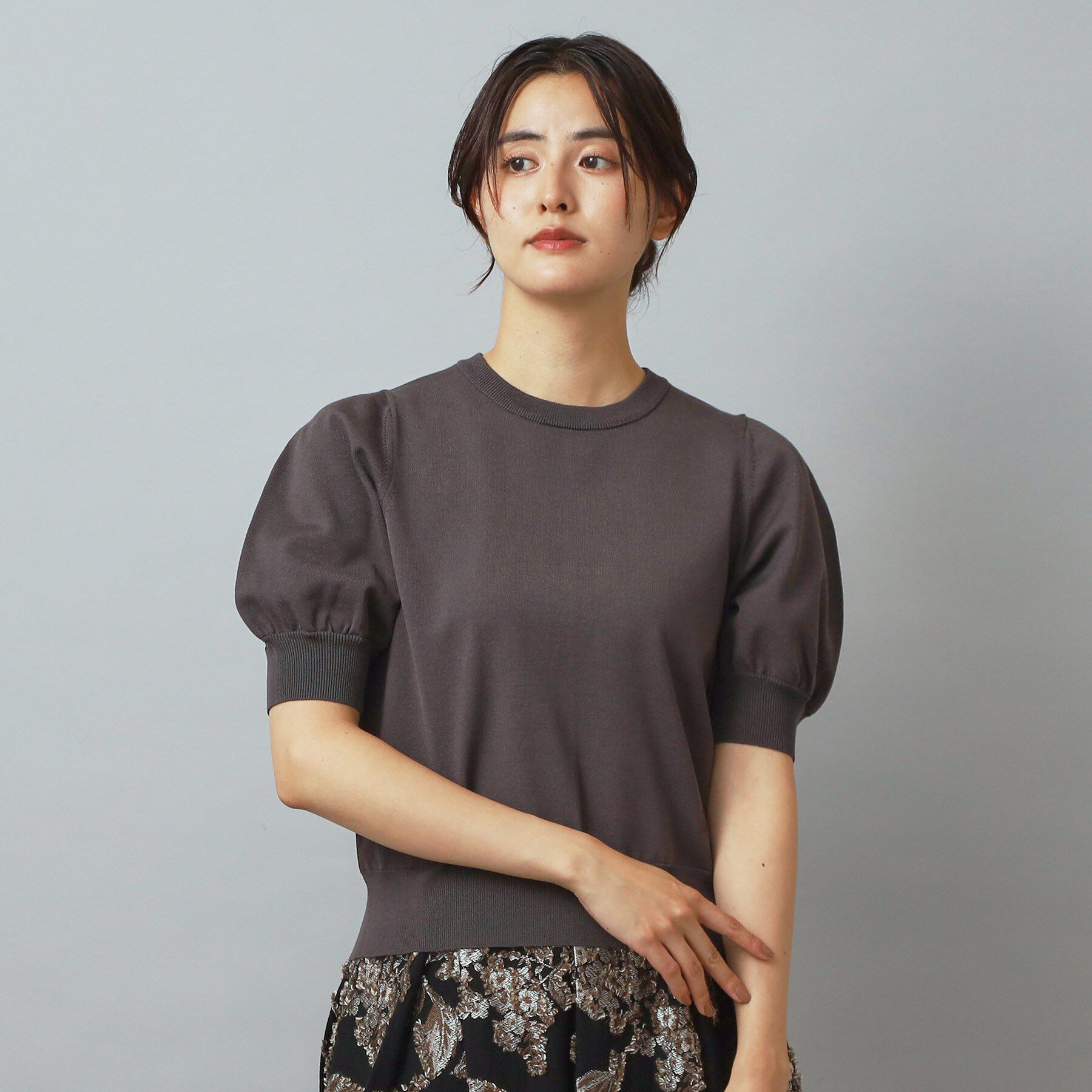 DRESSTERIOR「パフスリーブニット」|ニット・セーター|