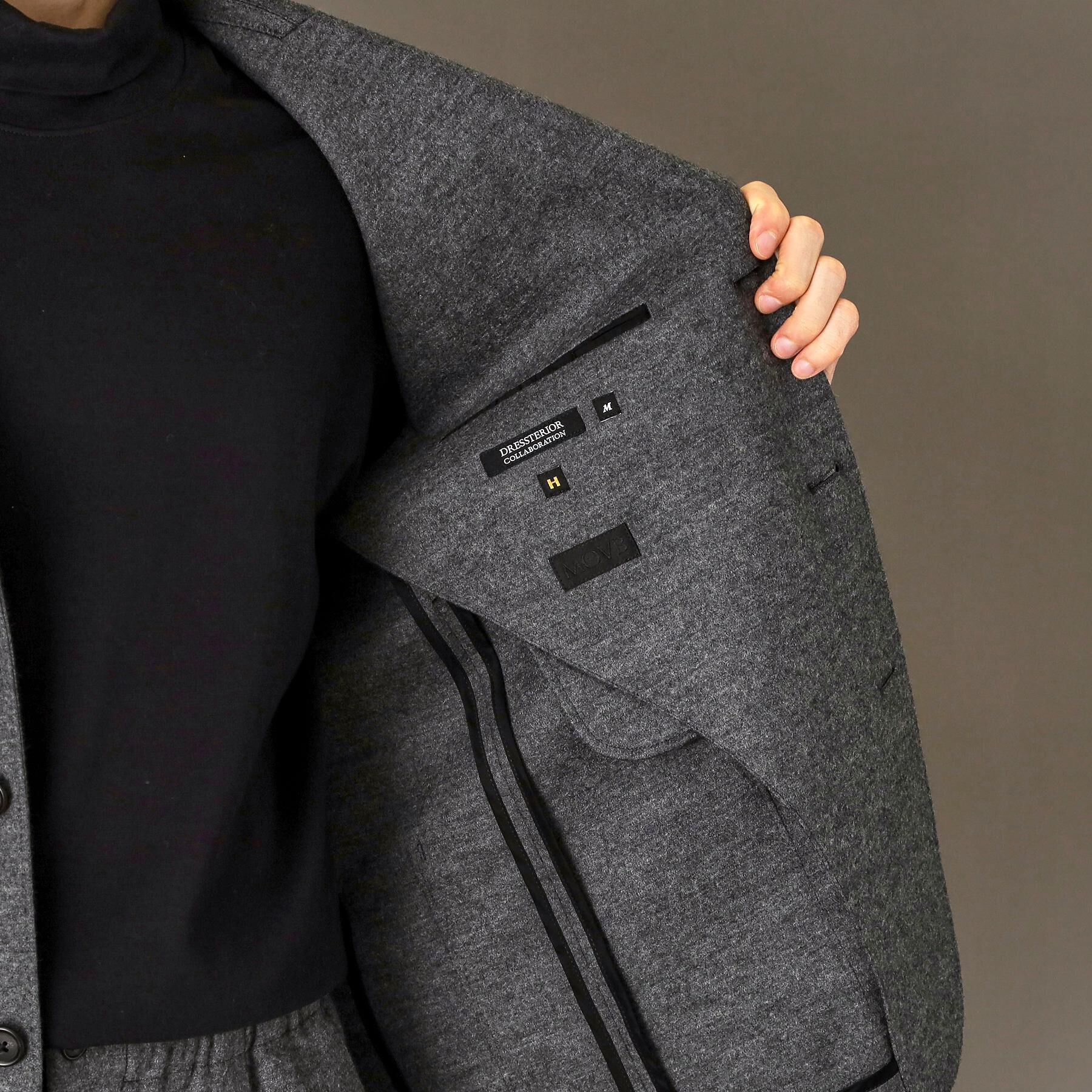 DRESSTERIOR「【干場義雅&times;MOVB&times;DRESSTERIOR】トリプルコラボ オーバージャケット」|テーラードジャケット|