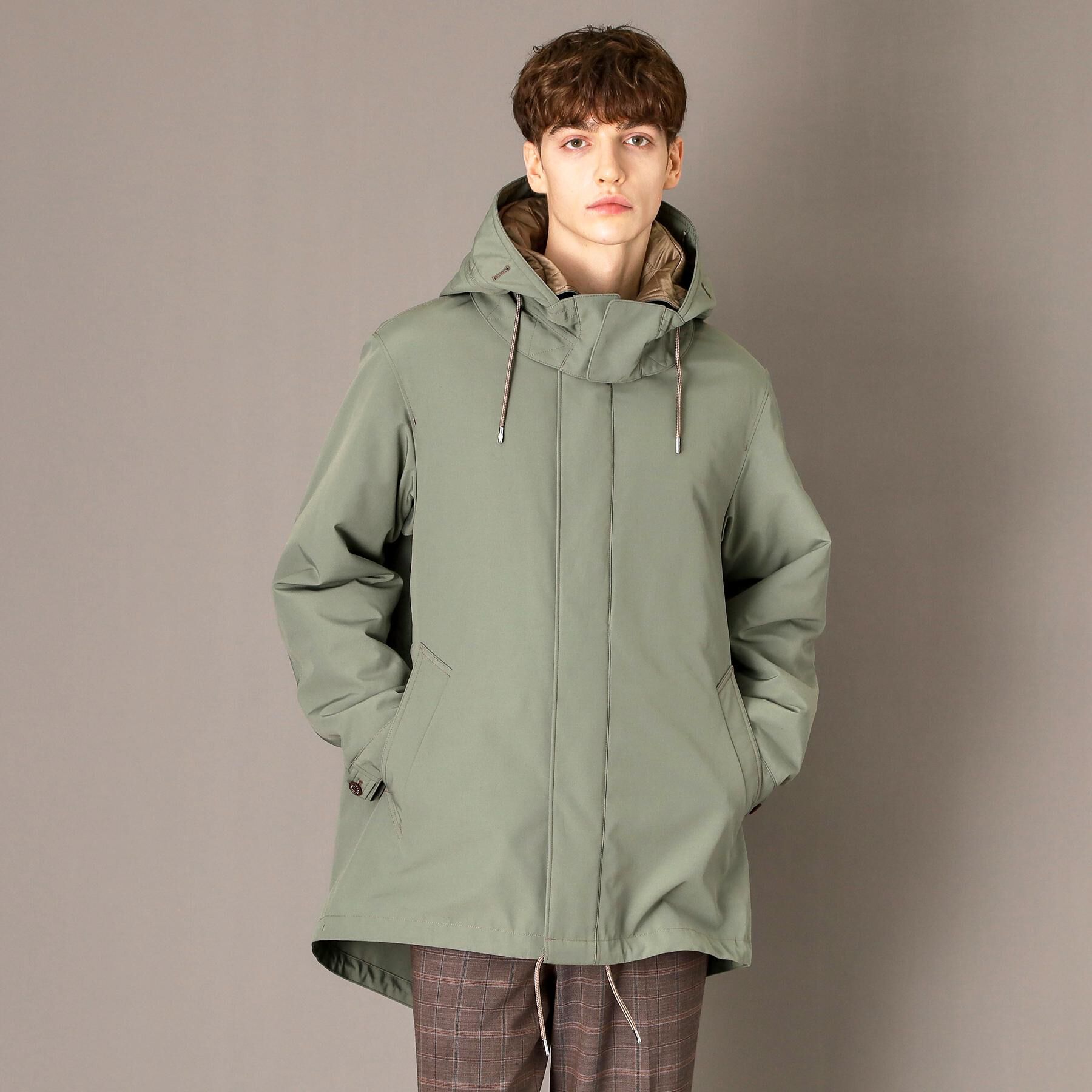 DRESSTERIOR「パデッドライト ショートモッズパーカー」|ミリタリー・モッズコート|