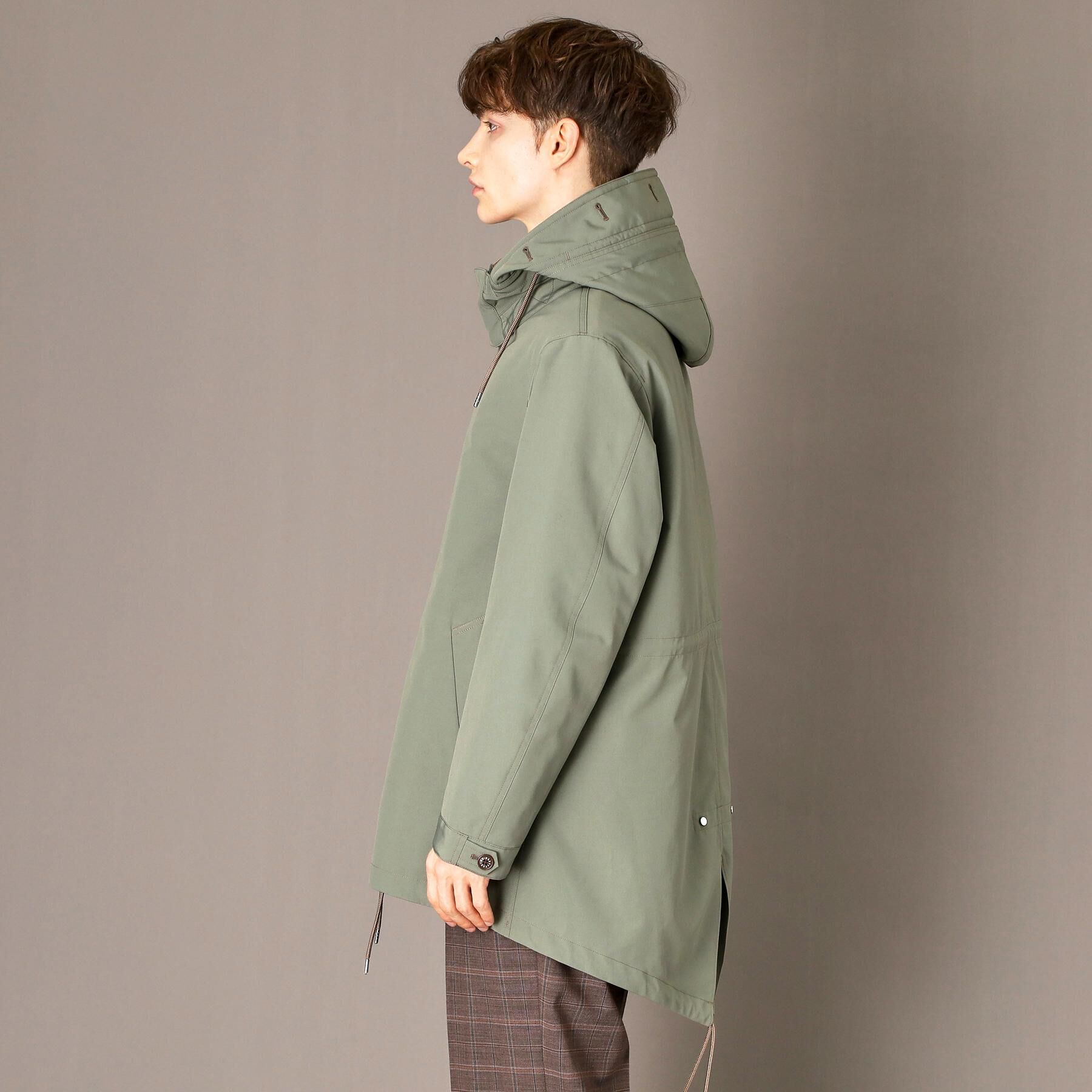 DRESSTERIOR「パデッドライト ショートモッズパーカー」|ミリタリー・モッズコート|