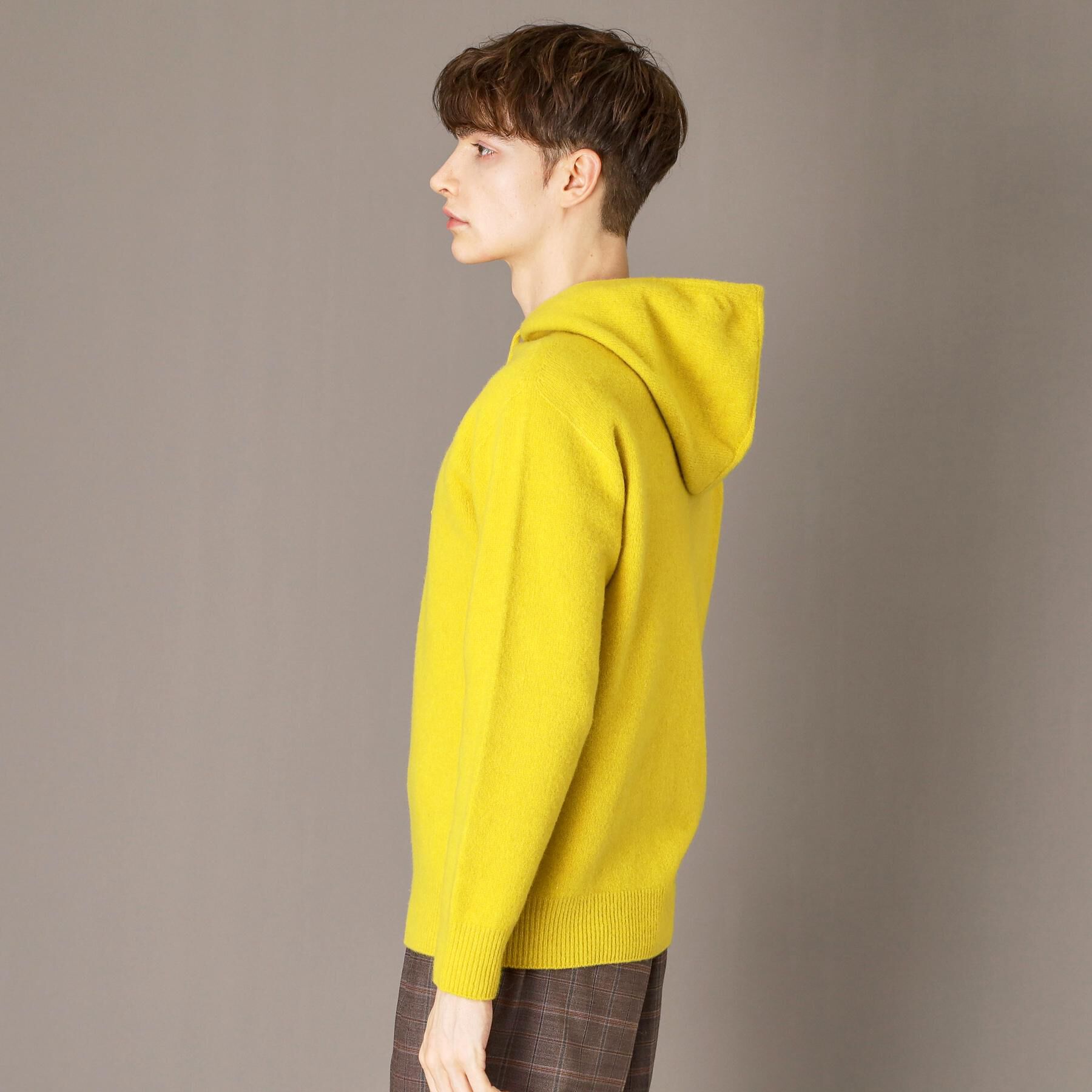 DRESSTERIOR「カシミヤブレンドフードニット」|ニット・セーター|