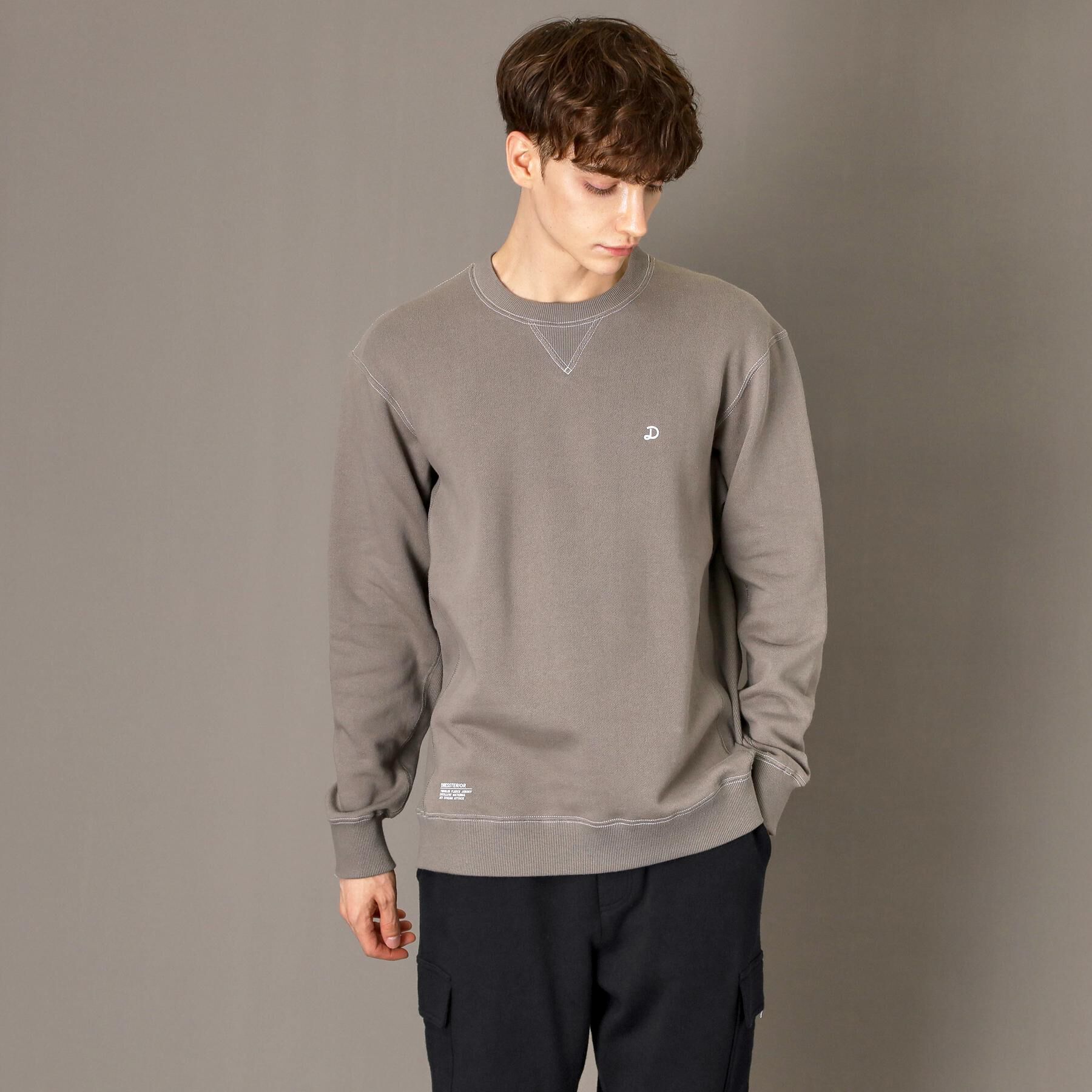 DRESSTERIOR「裏起毛 バック9プリントスウェット」|パーカー|