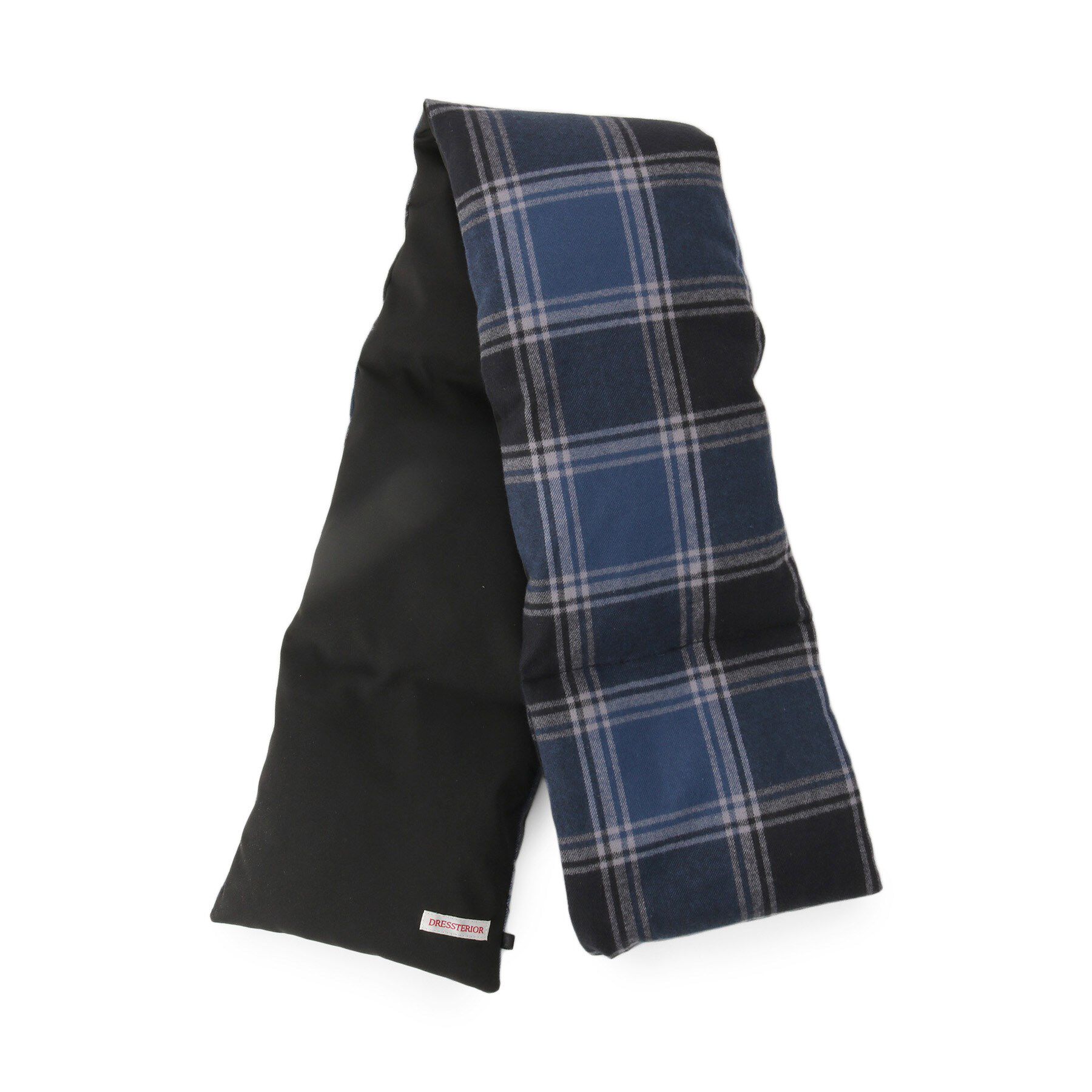 DRESSTERIOR「フランネルチェック ダウンマフラー」|ストール|